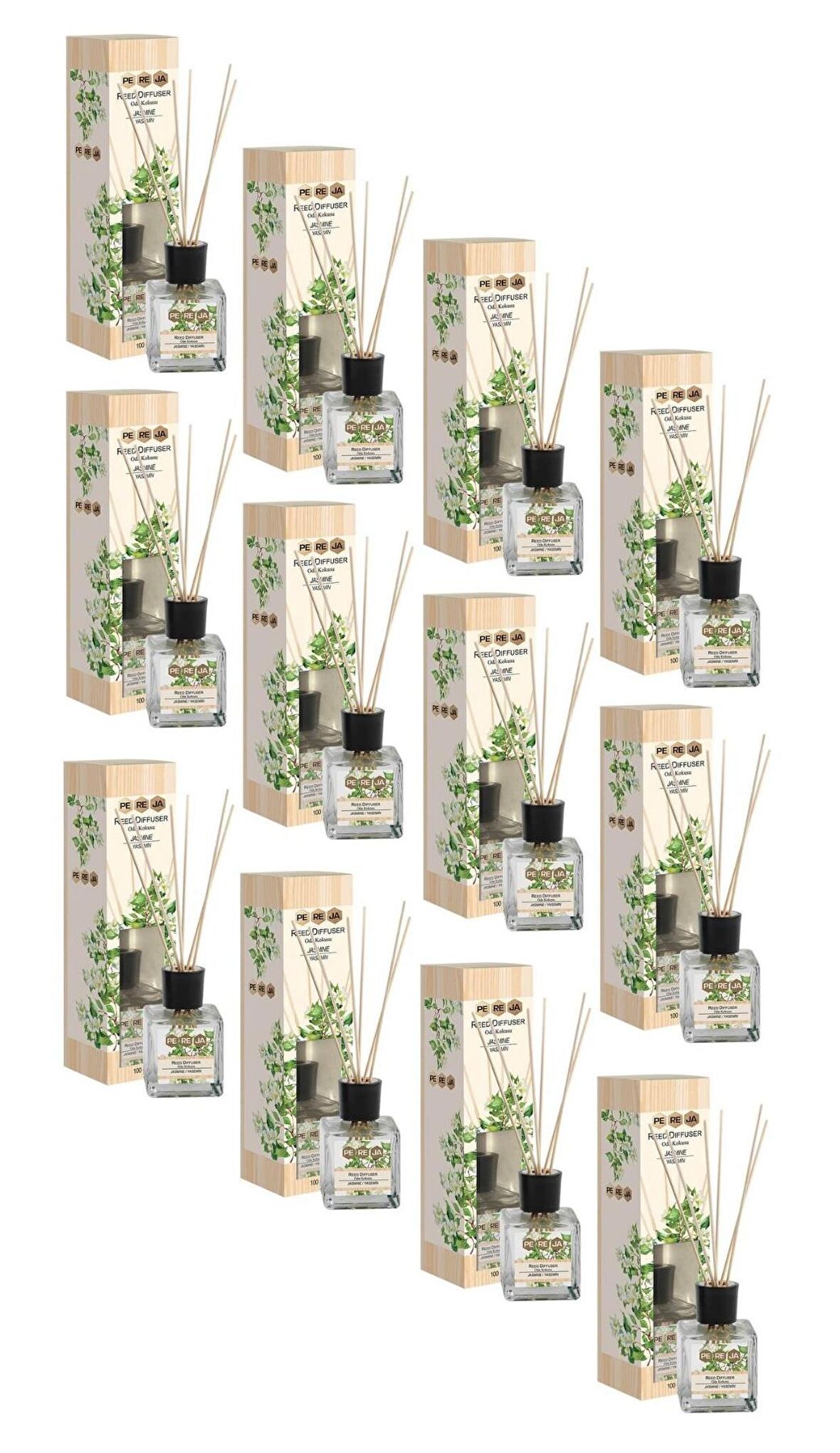 Pereja Yasemin Çubuklu Oda Kokusu 100 Ml (12 ADET)