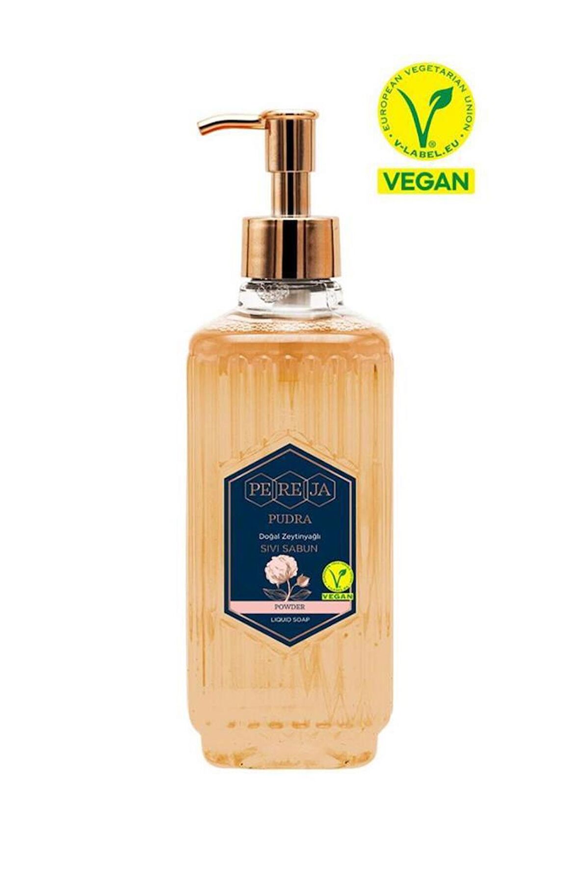 Pereja Doğal Zeytinyağlı Pudra Sıvı Sabun 500 ml