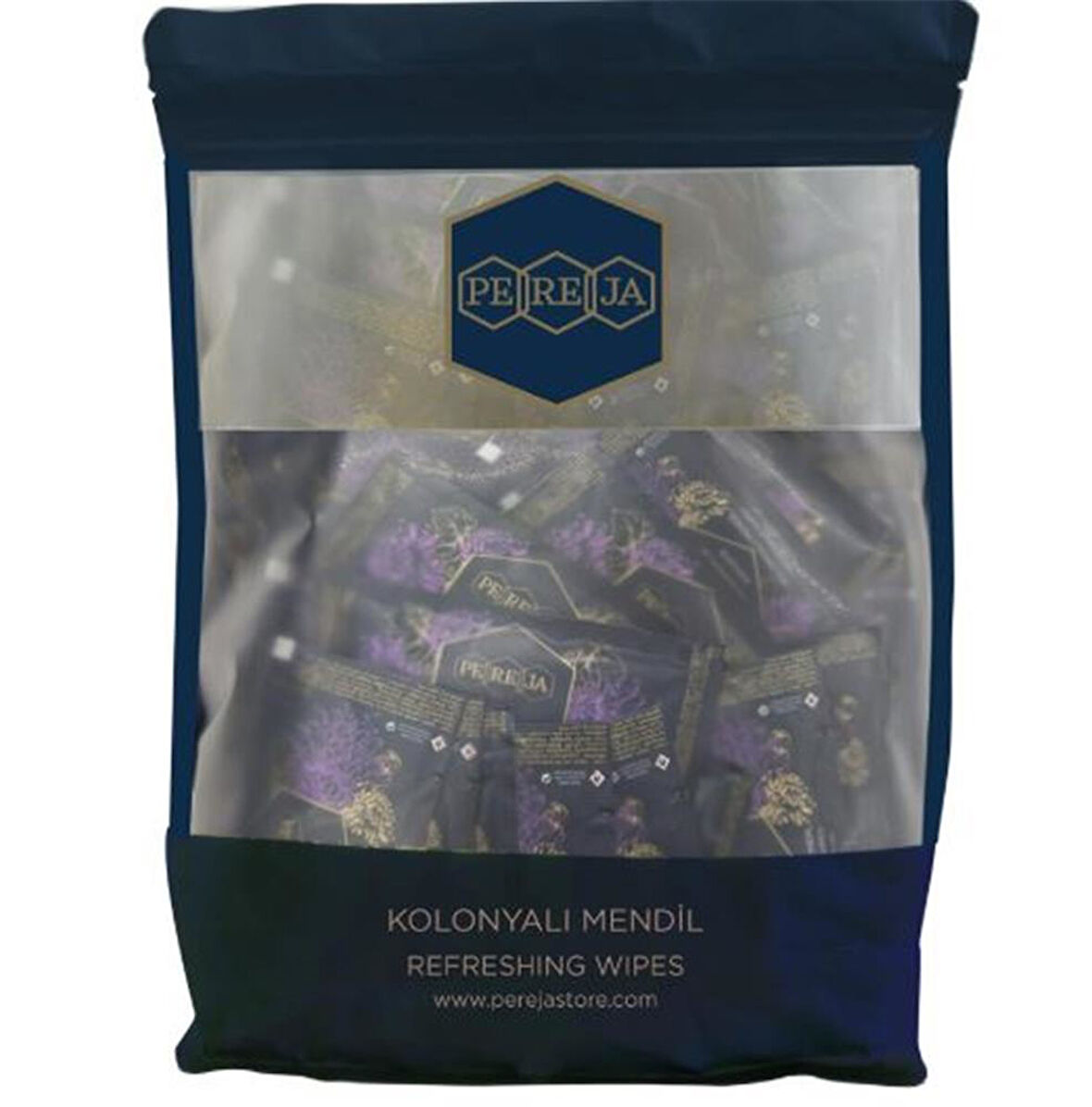 Pereja Elegans Kolonyalı Mendil 50li 7x12