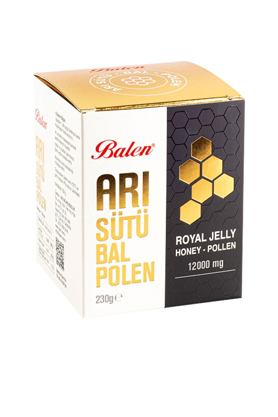 Arı Sütü Bal Polen Karışım 230 gr 12000 Mg