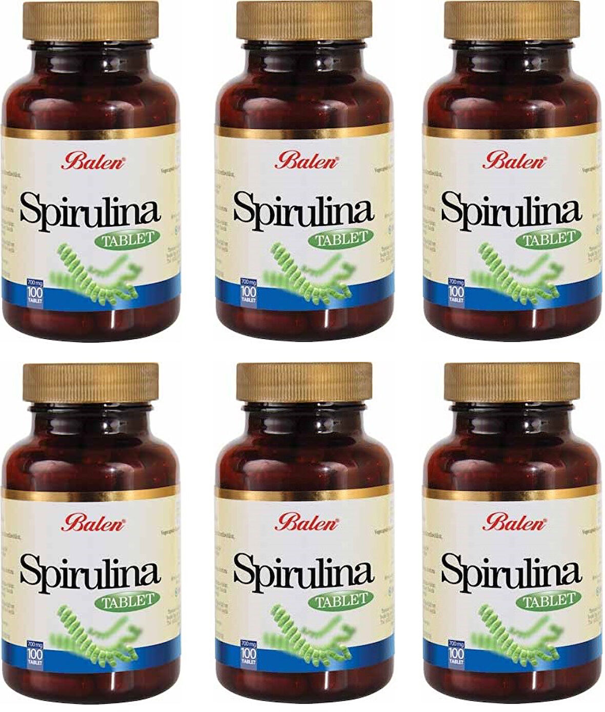 Balen Spirulina Tablet 740 mg 6 Kutu