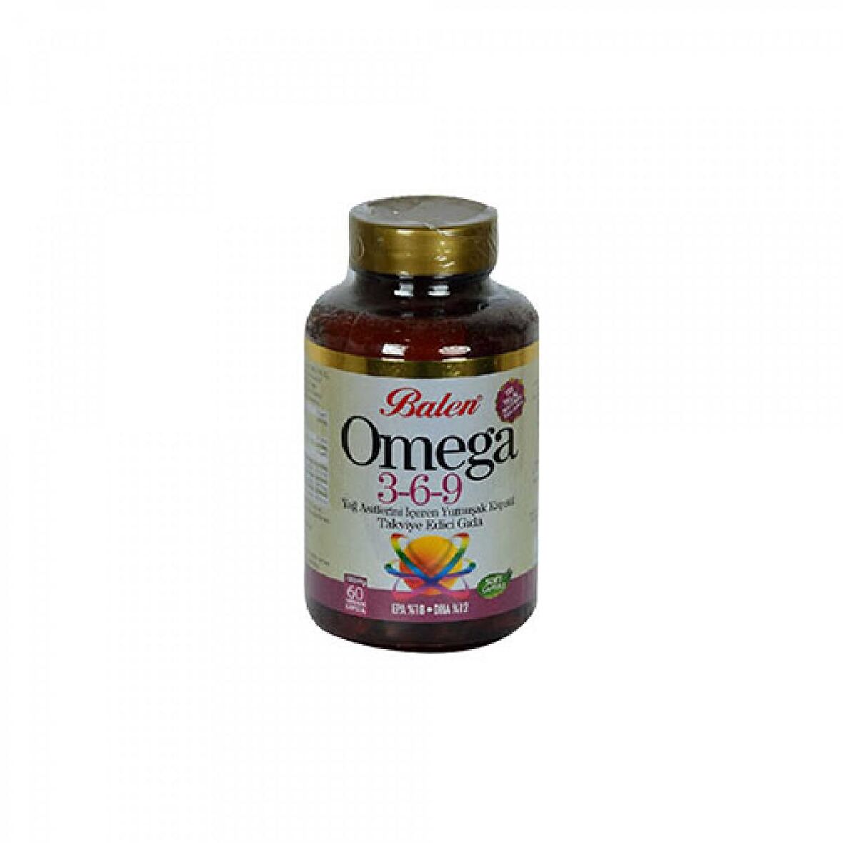 Omega 3-6-9 1585 Mg x 60 Yumuşak Kapsül EPA-18 DHA-12