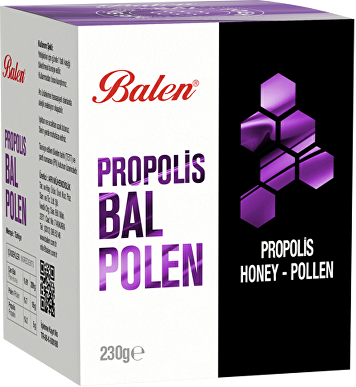 Balen Bal & Polen & Propolis Karışımı 230 gr