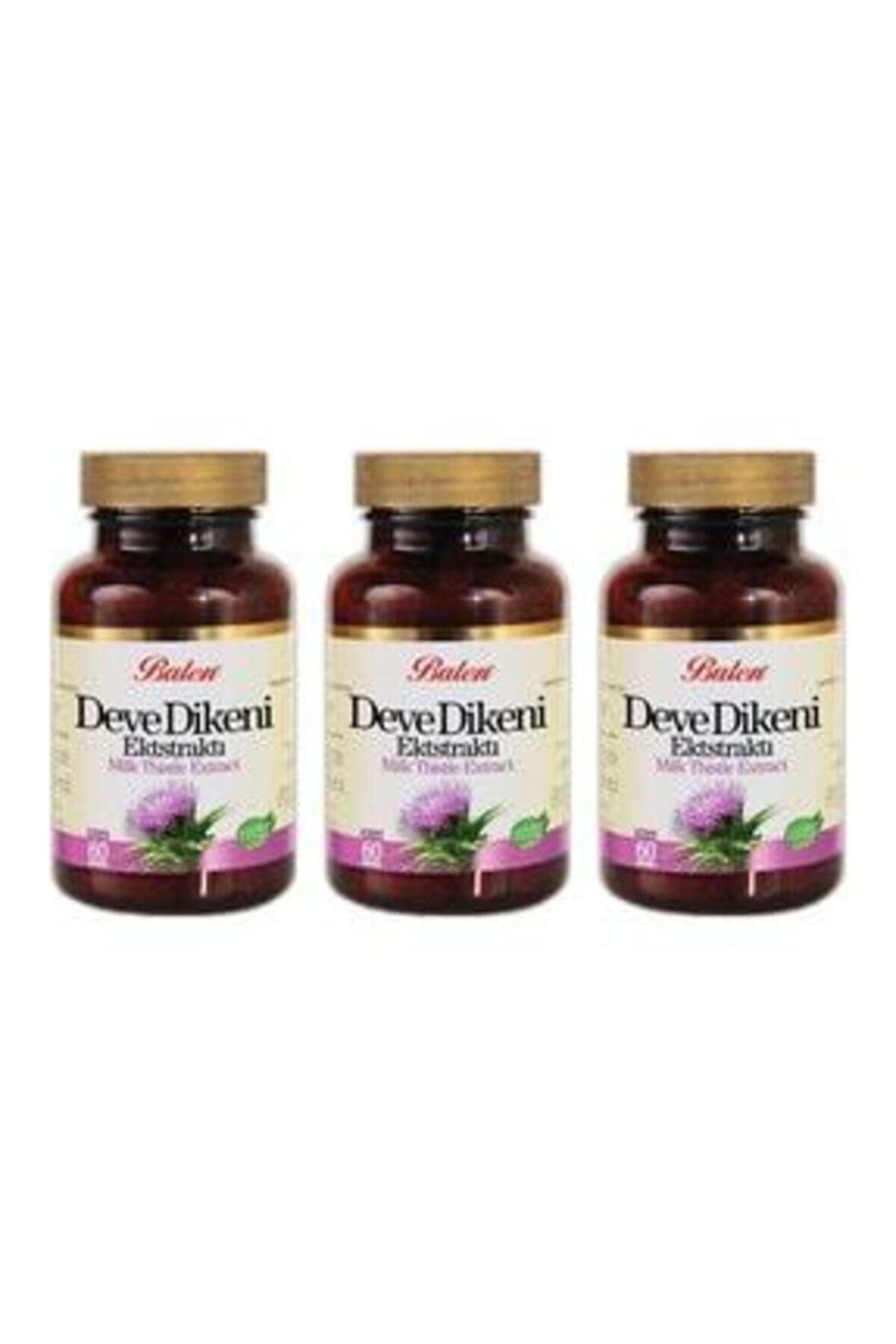 Balen Deve Dikeni Ekstraktı 60 Kapsül (3 Adet)