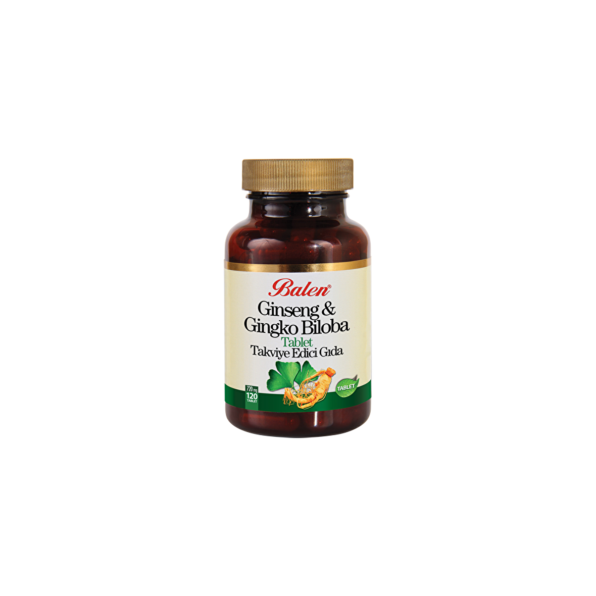 Balen Ginseng&Ginkgo Biloba 720 mg 120 Kapsül