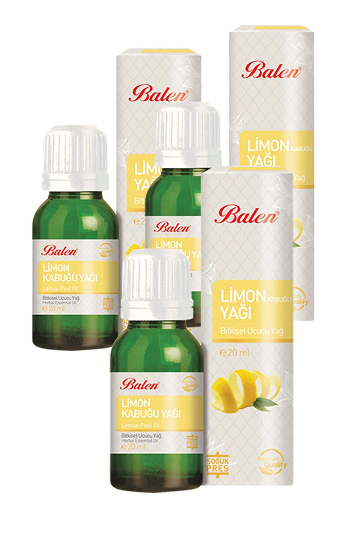 Balen Limon Yağı 20 ml (3 Adet)