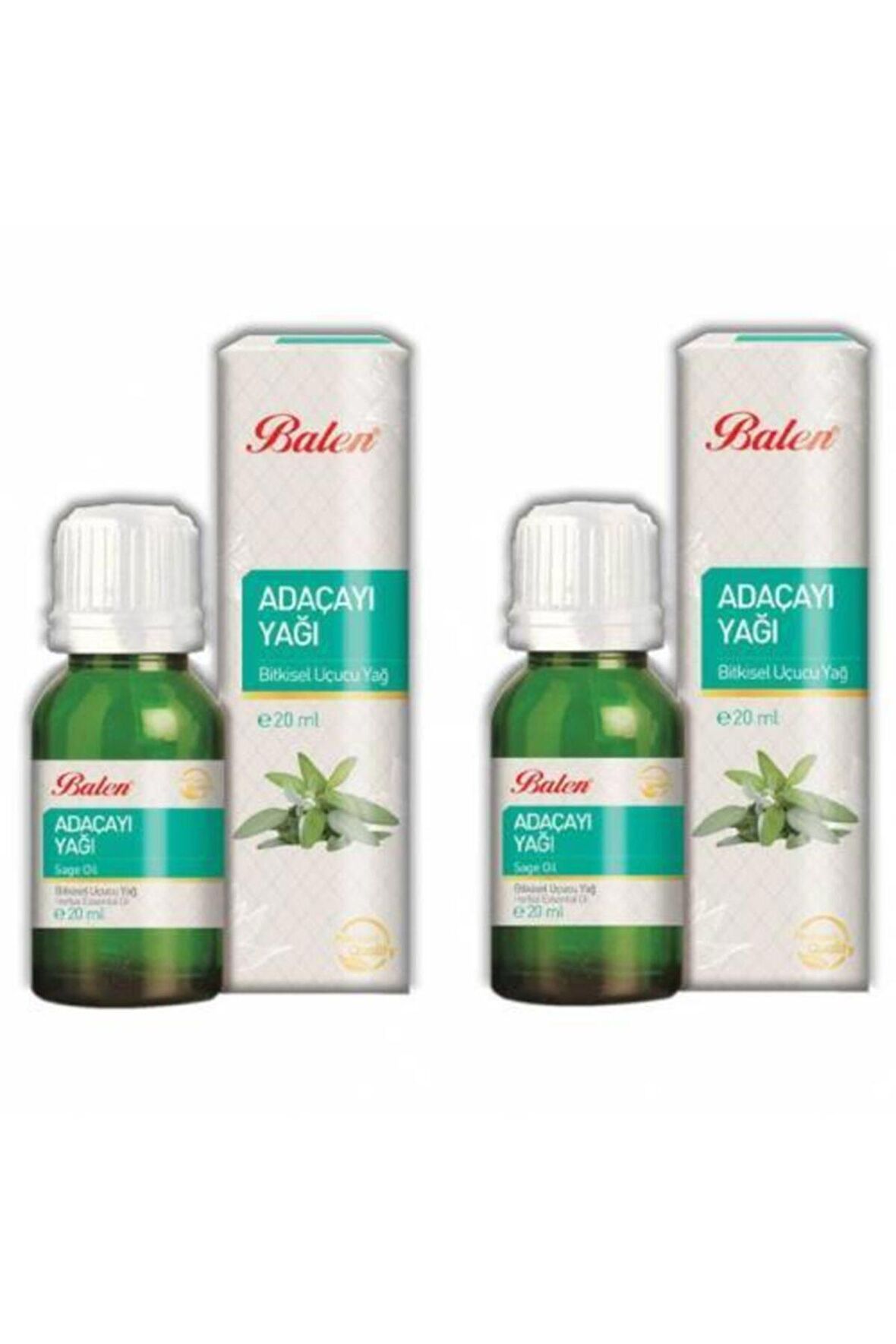 Balen Ada Çayı Acı Elma Yağı Bitkisel Uçucu Yağ 20ml x 2