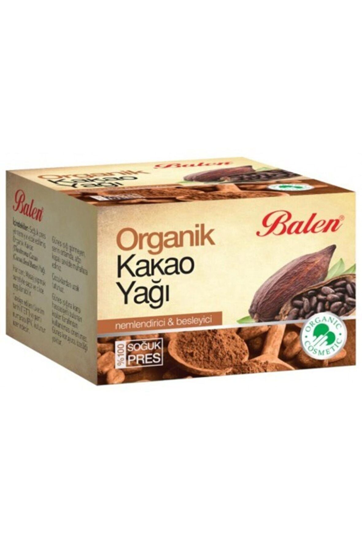 Balen Organik Kakao Yağı 50 ml