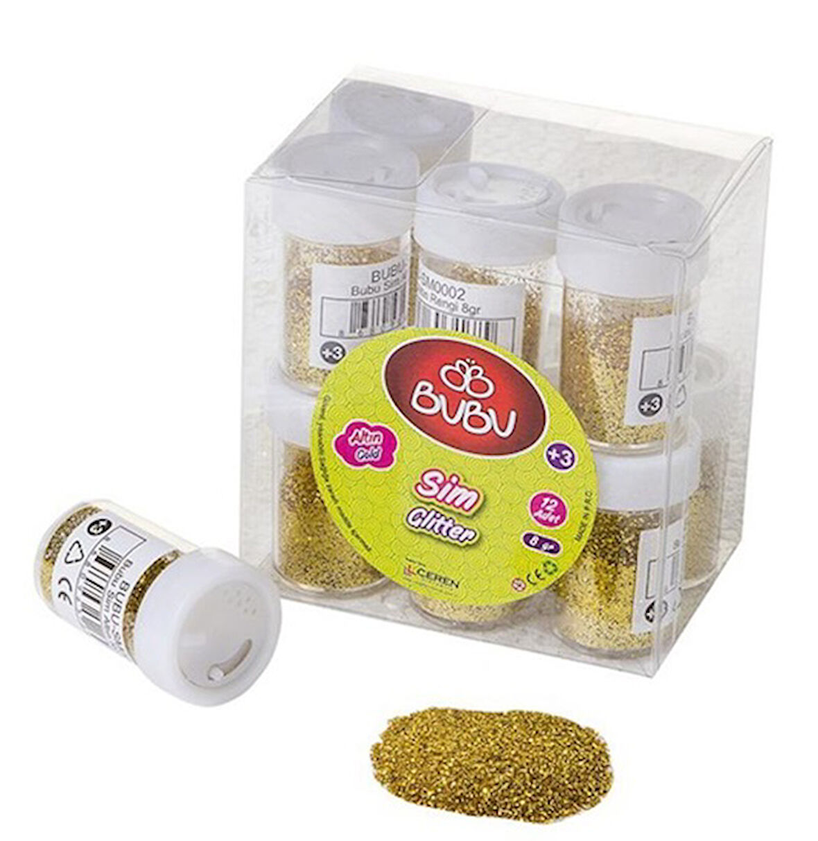 Bubu Toz Sim Altın - 5 adet