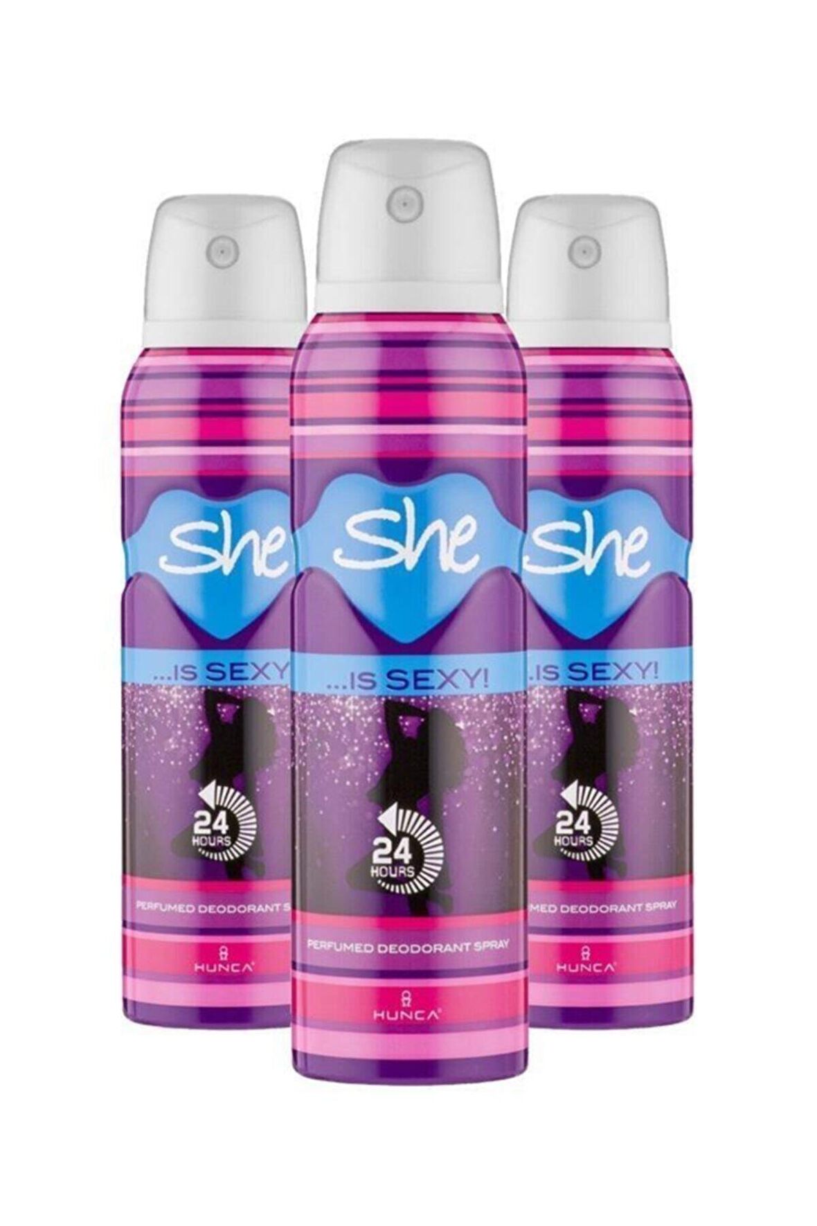 She Deodorant For Women Is Sexy 150ml x 3 Adet
