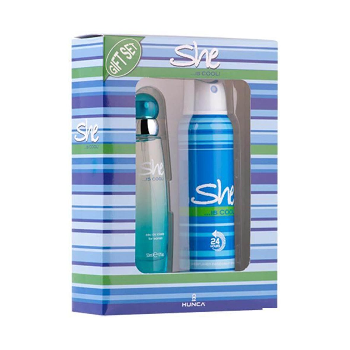 She Is Cool Kadın 50ml EDT + 150ml Deodorant Set