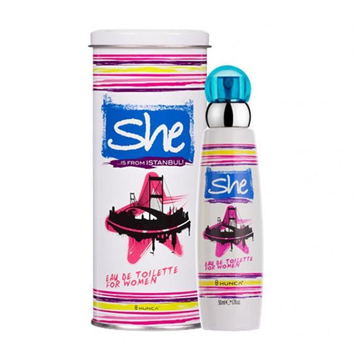 Hunca She Istanbul  Edt 50 ml Kadın Parfümü