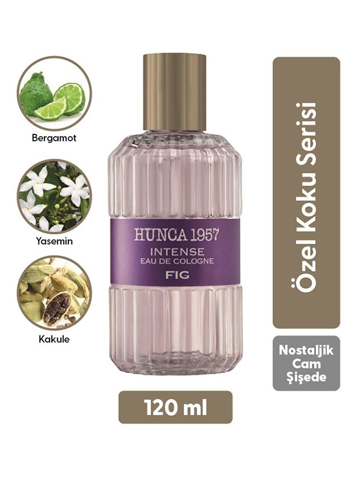 Hunca 1957 Intense Gig 120 Ml Sprey Eau De Cologne Parfüm