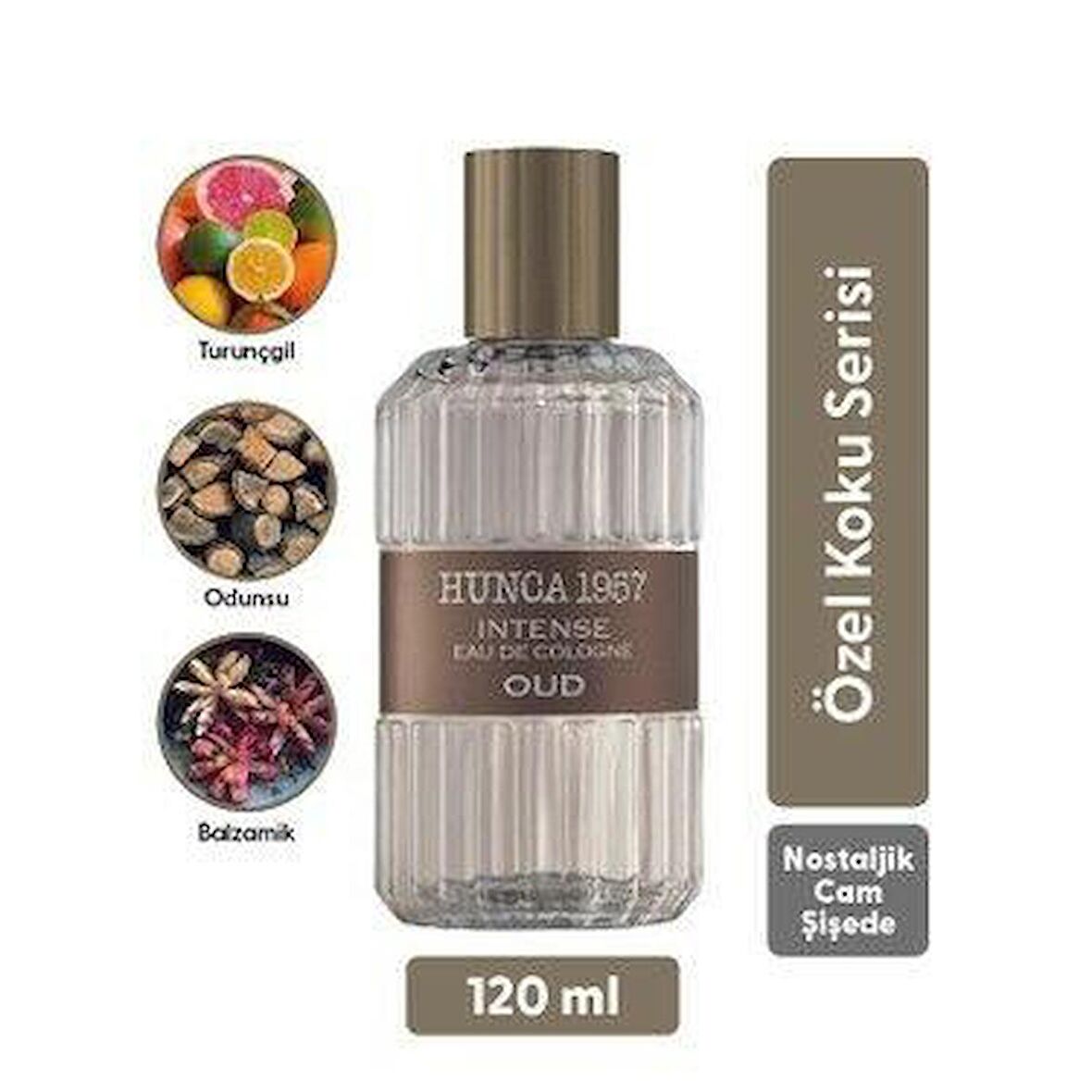 Hunca 1957 Intense Oud 120 Ml Sprey Eau De Cologne Parfüm