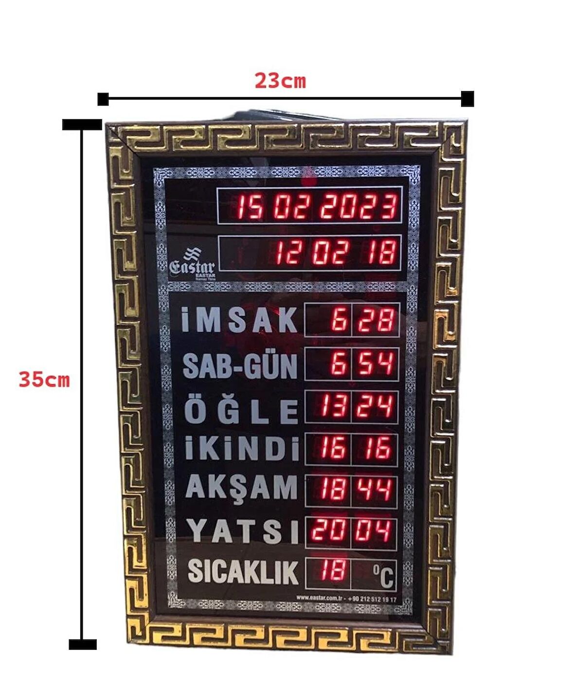 Eastar Elektrikli 8 Farklı Imam Ezan Okuyan Namaz Vakit