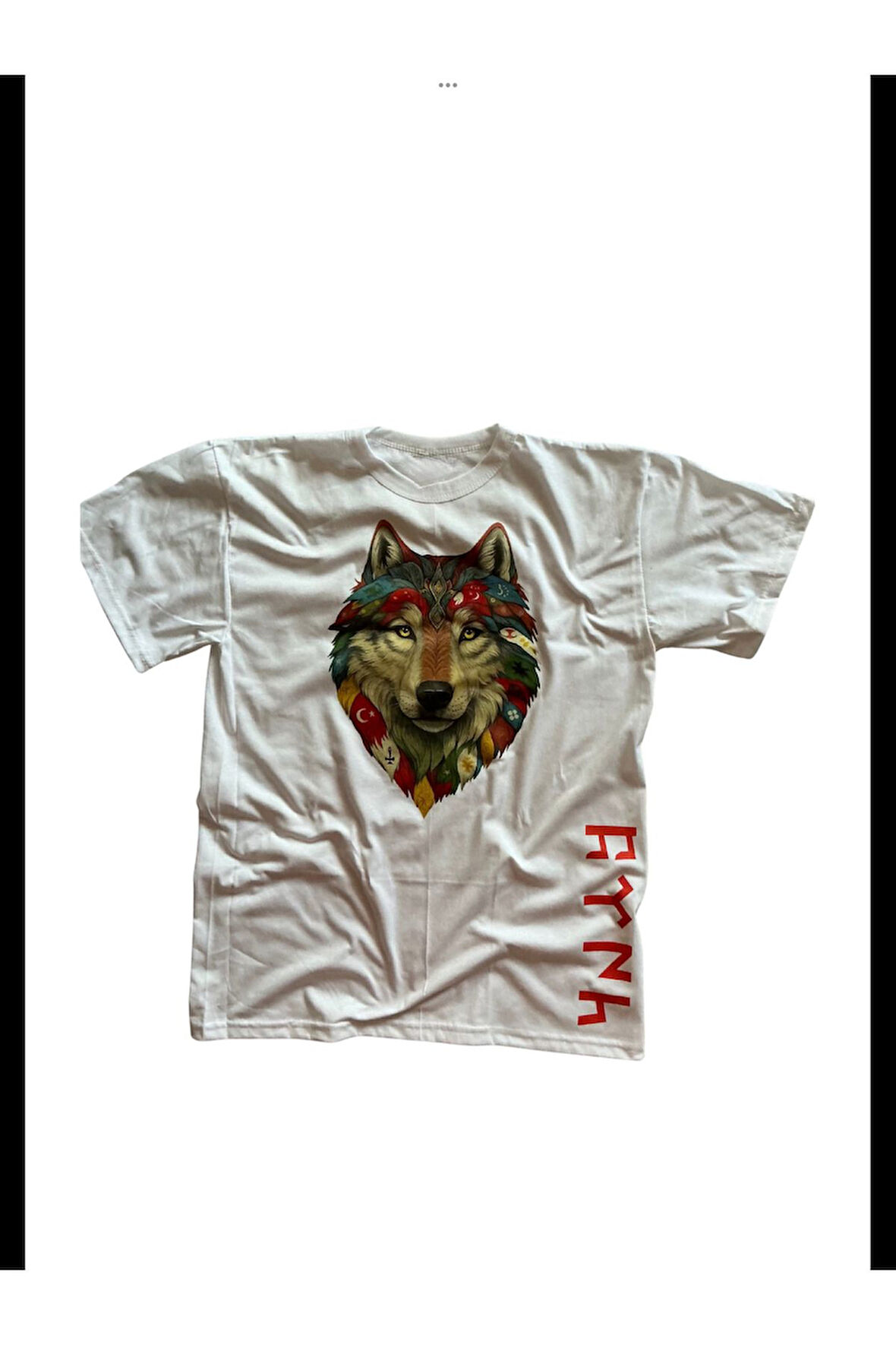 Göktürk1 baskılı özel tişört