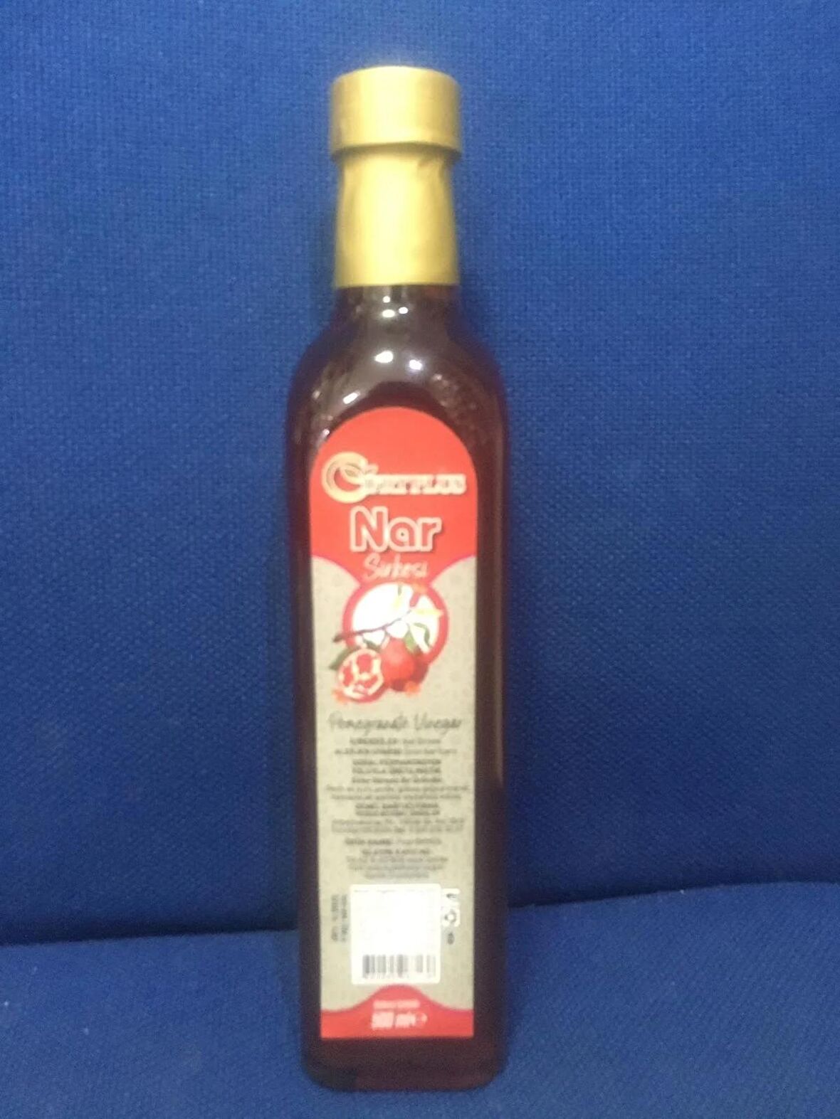 Neşe Natural Doğal Nar Sirkesi 500 ml Cam Sişe