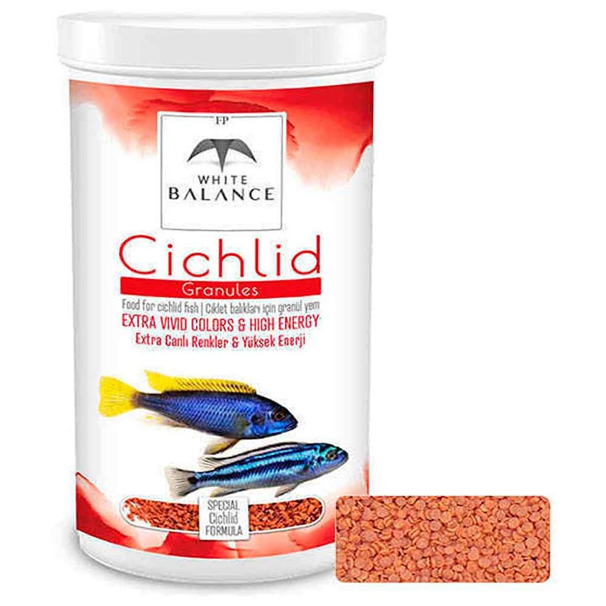 White Balance Cichlid Granules 1000 ml