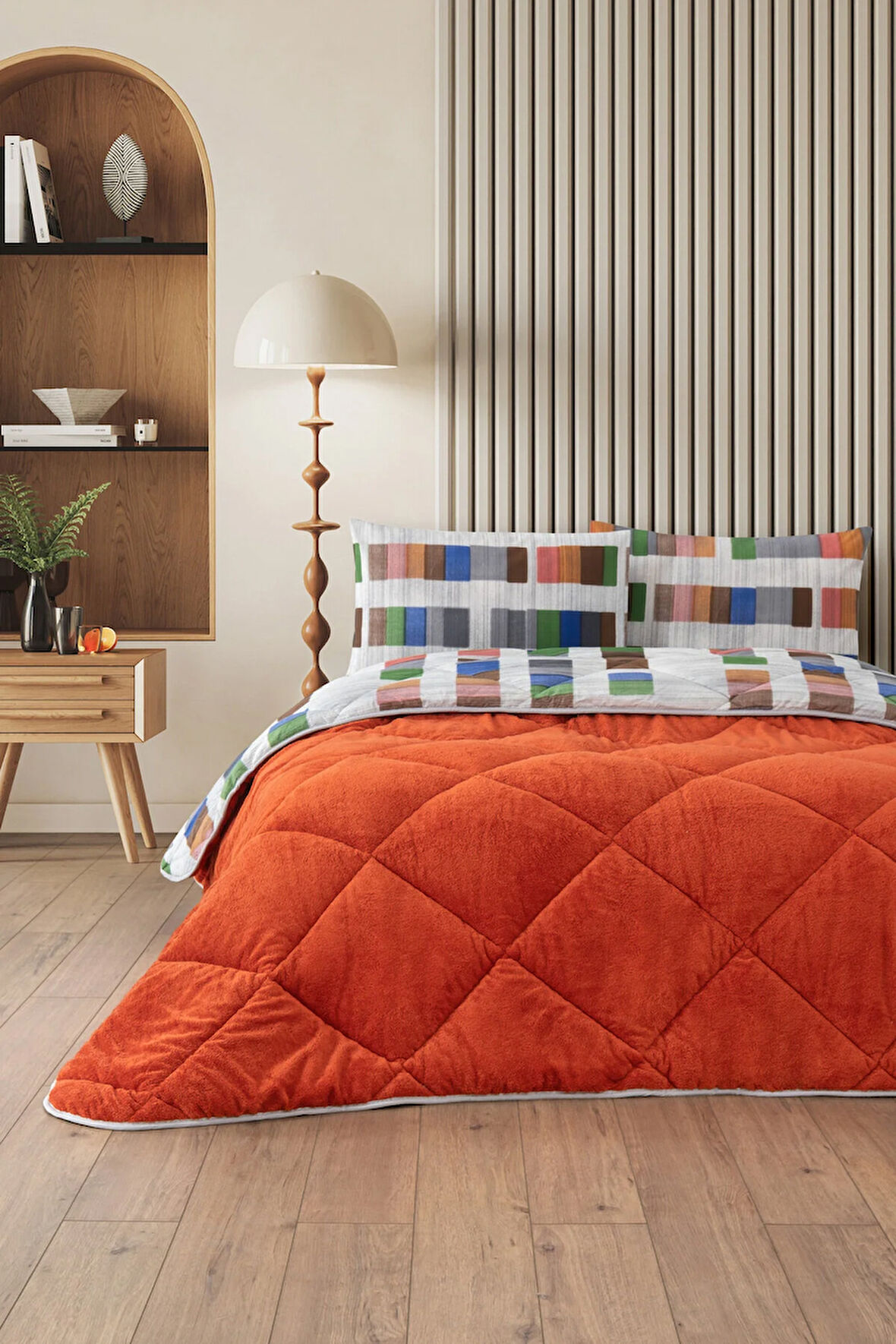 Veluna Çift Kişilik Wellsoft Yorgan Uyku Seti