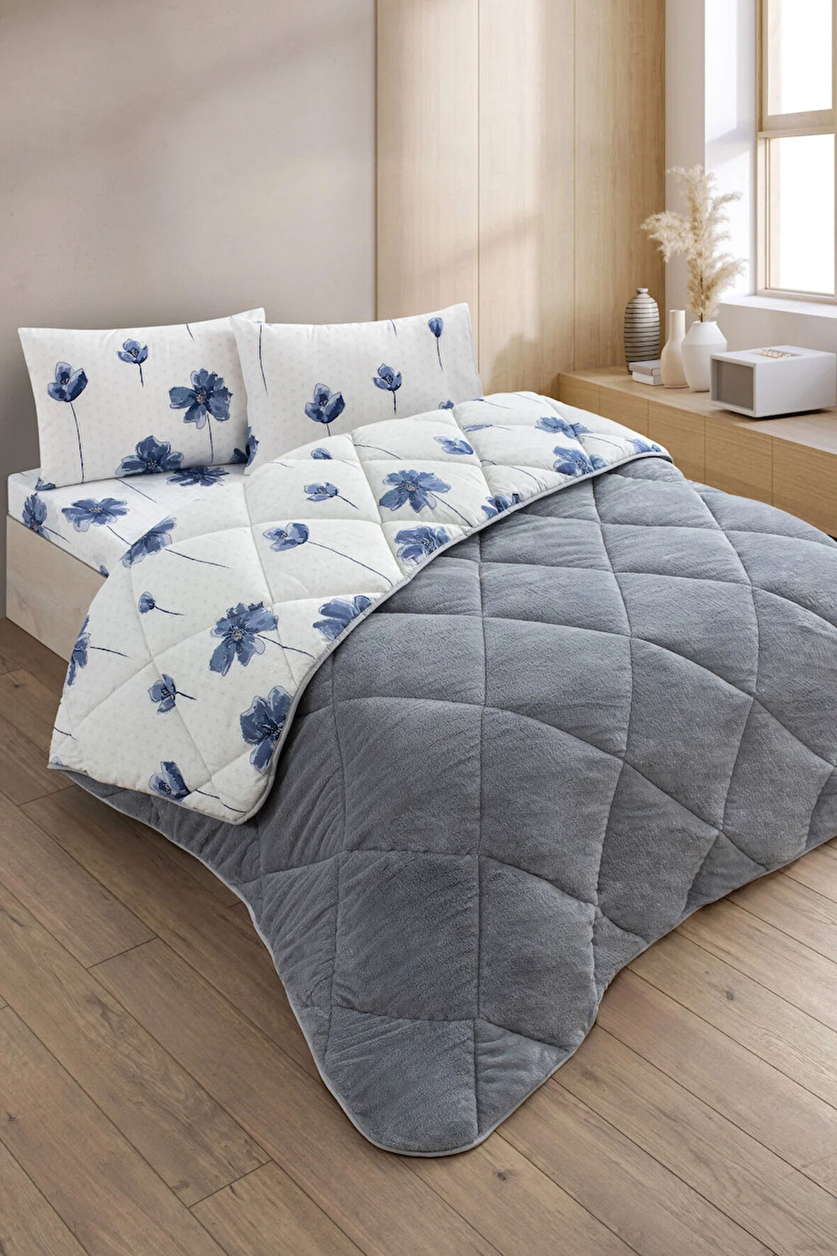 Nordelle Tek Kişilik Wellsoft Yorgan Uyku Seti