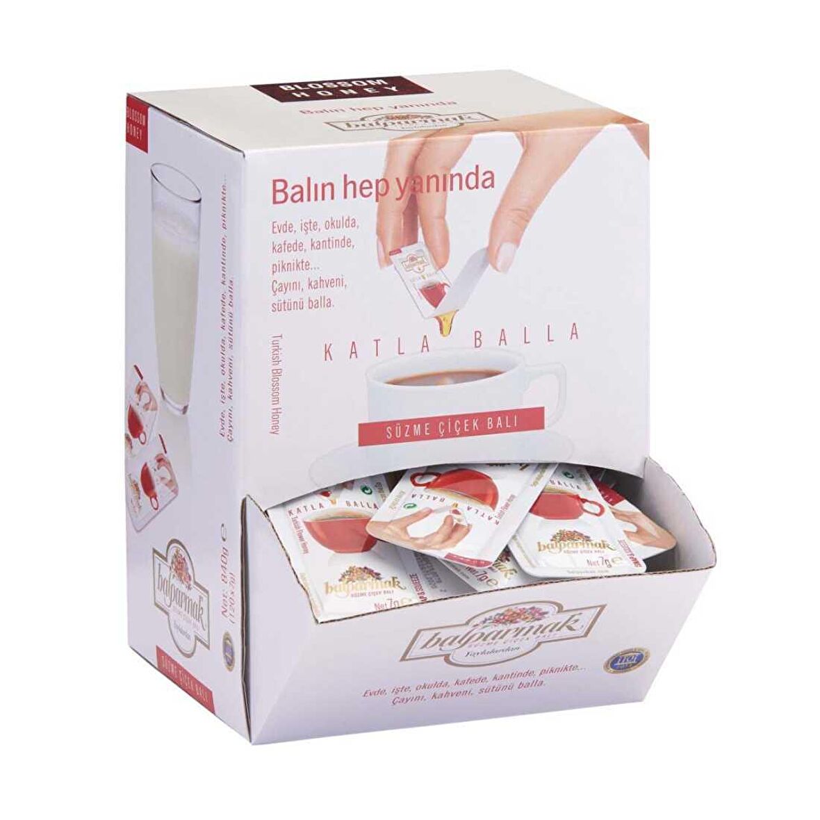 Balparmak Katla Balla Yayla Çiçek Balı 7g x 120 adet