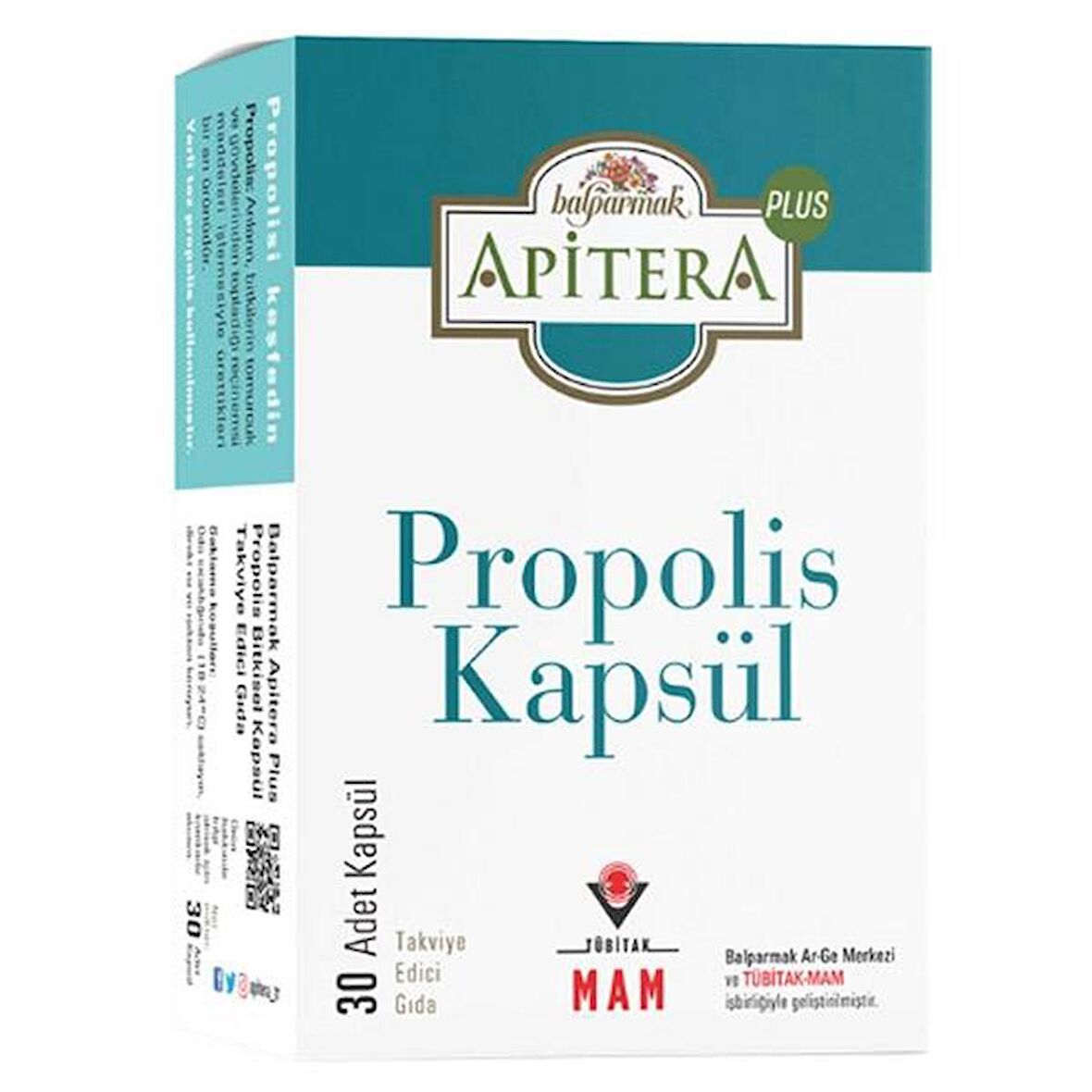 APİTERA PLUS PROPOLİS 30 KAPSÜL