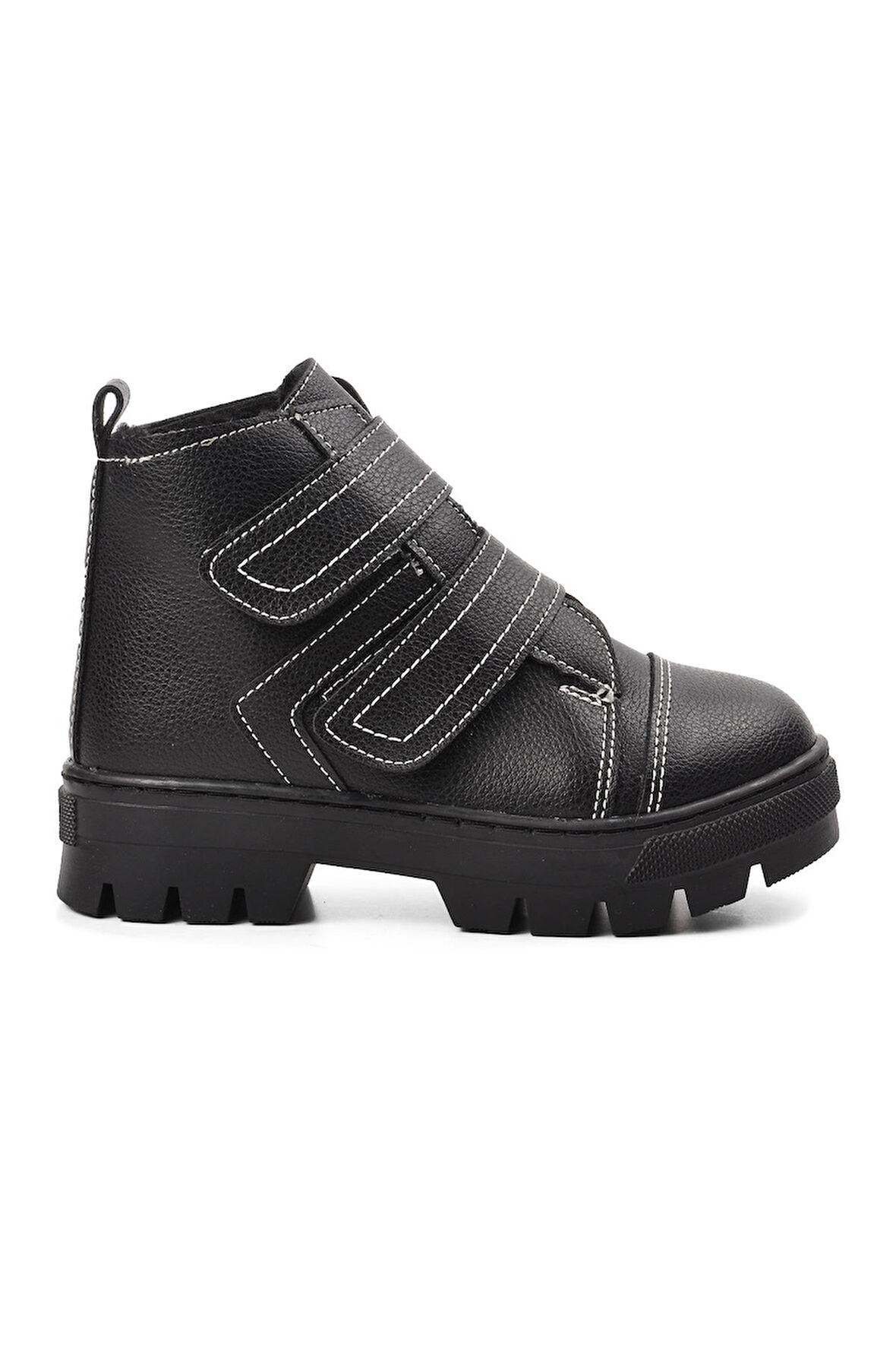 Aspor Siyah Unisex Çocuk Bot