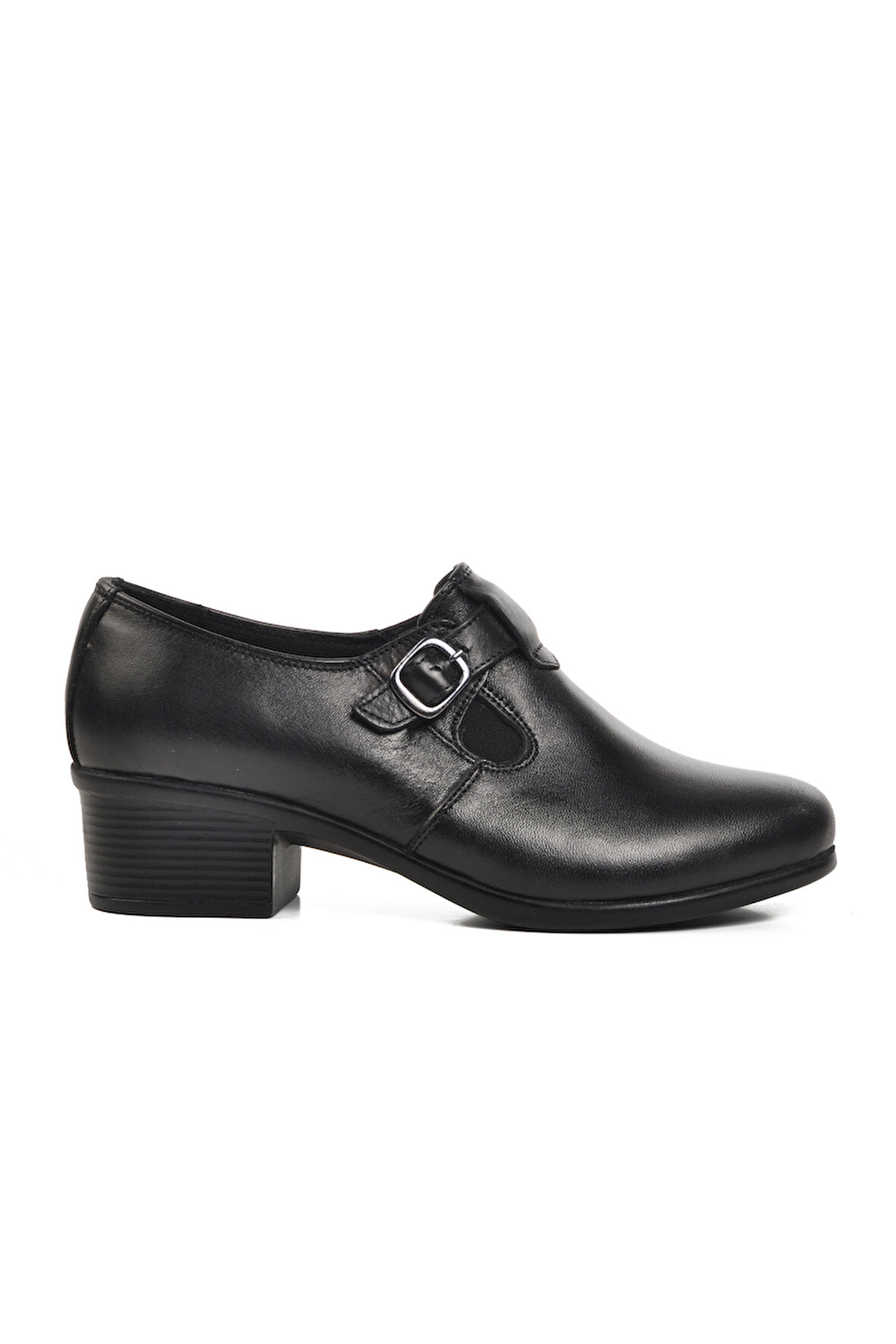 Aspor Siyah Kadın Topuklu Klasik Ayakkabı