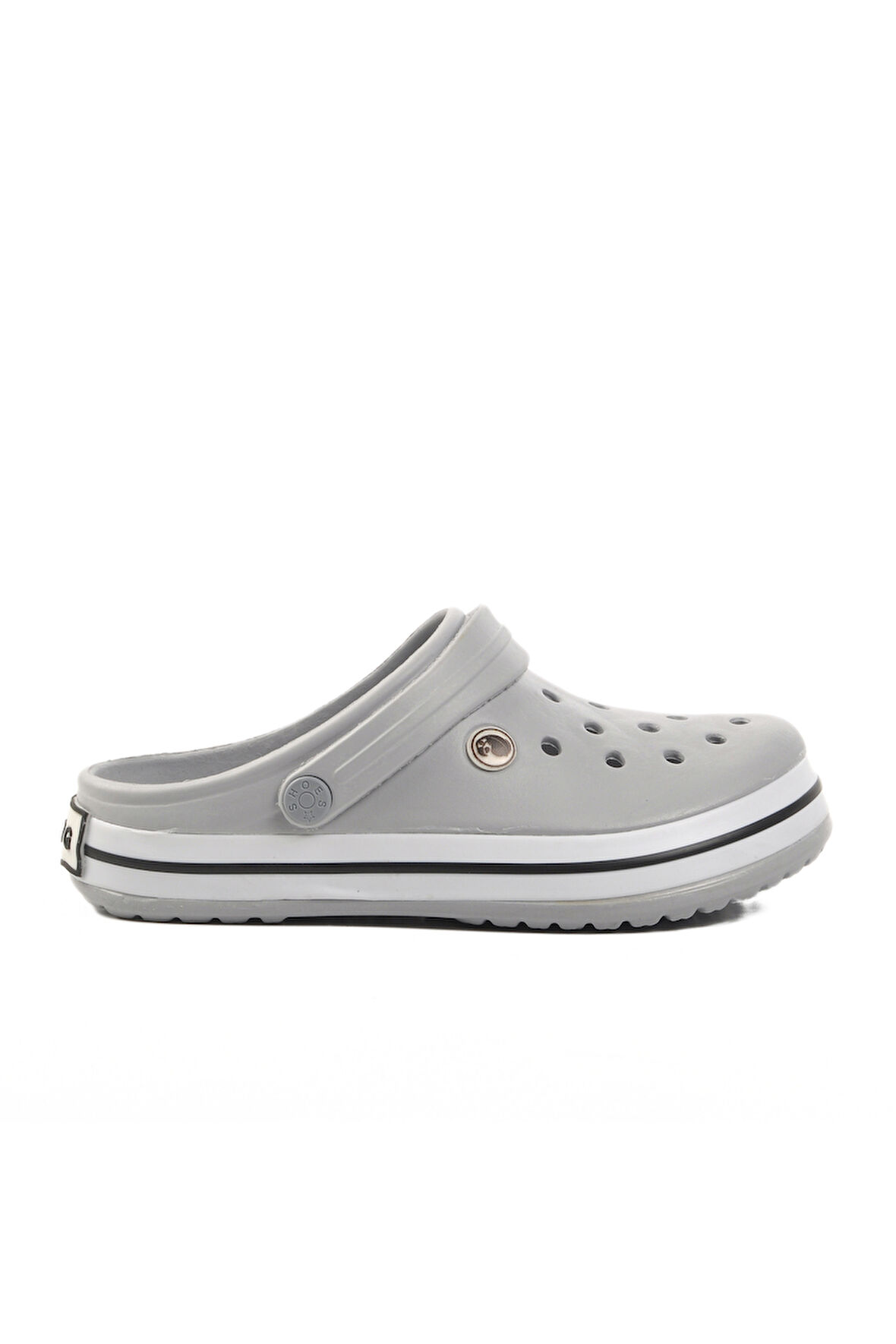 Aspor Buz Gri Unisex Sabo Terlik