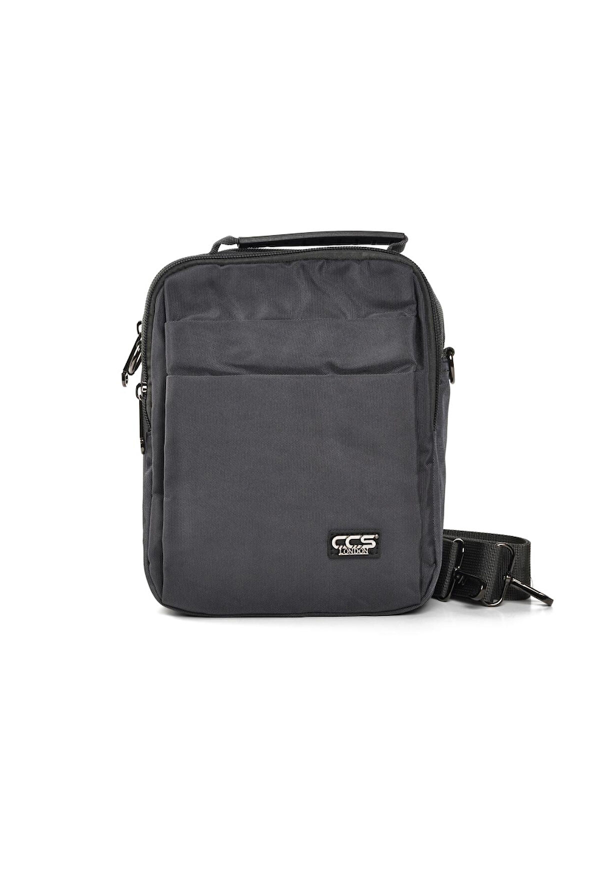 Ççs Gri Unisex Omuz Çantası