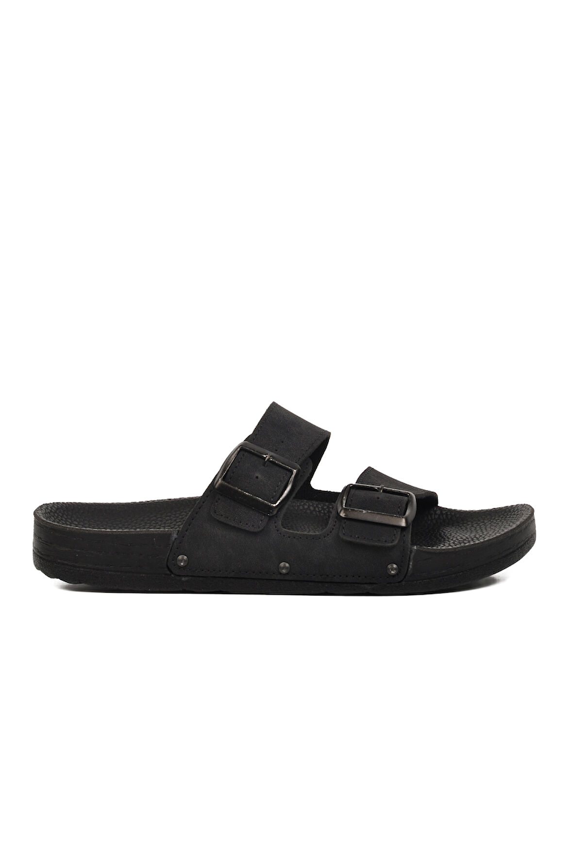 Pierre Cardin Siyah Nubuk Erkek Terlik