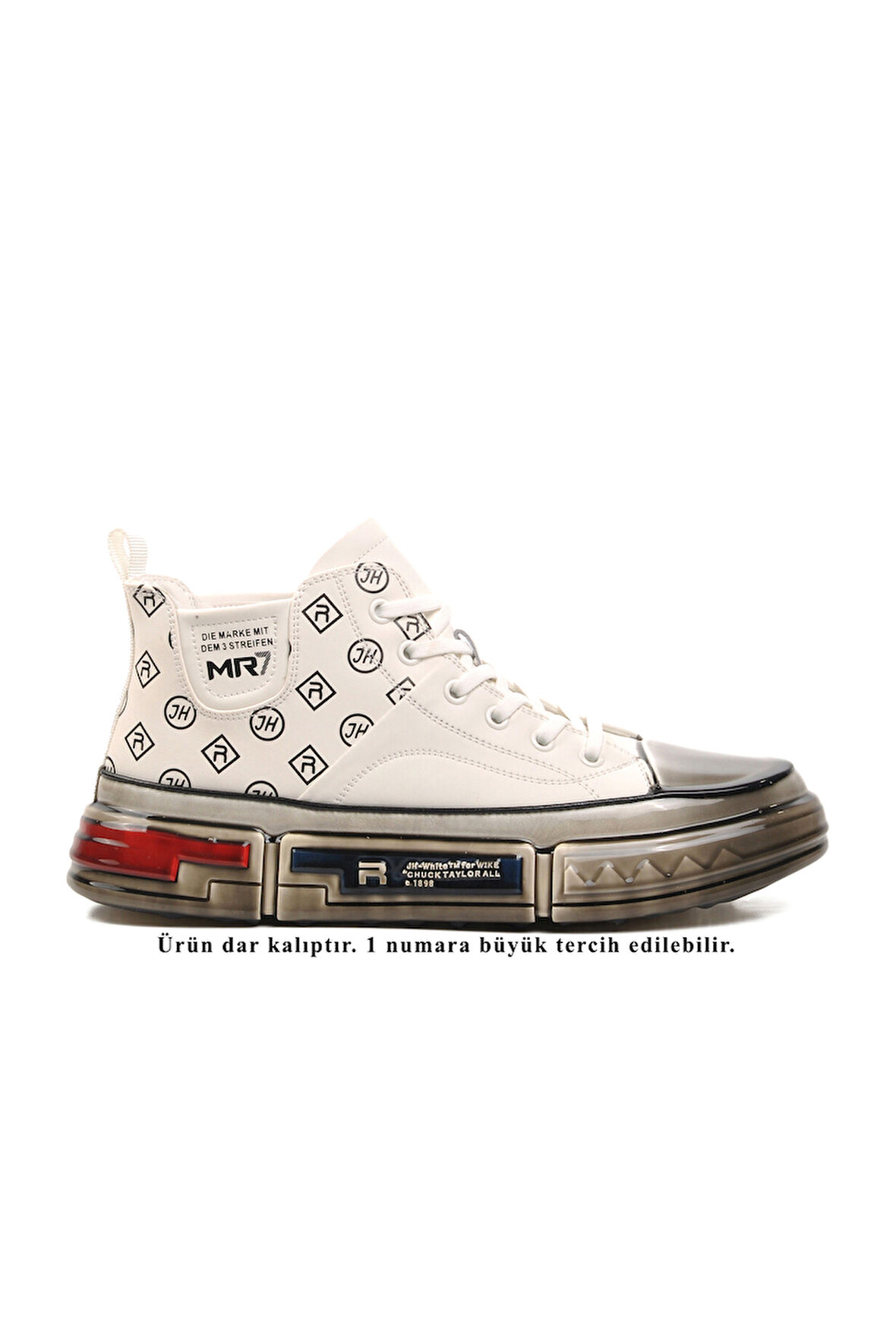 Marcomen Beyaz Erkek Hi Sneaker