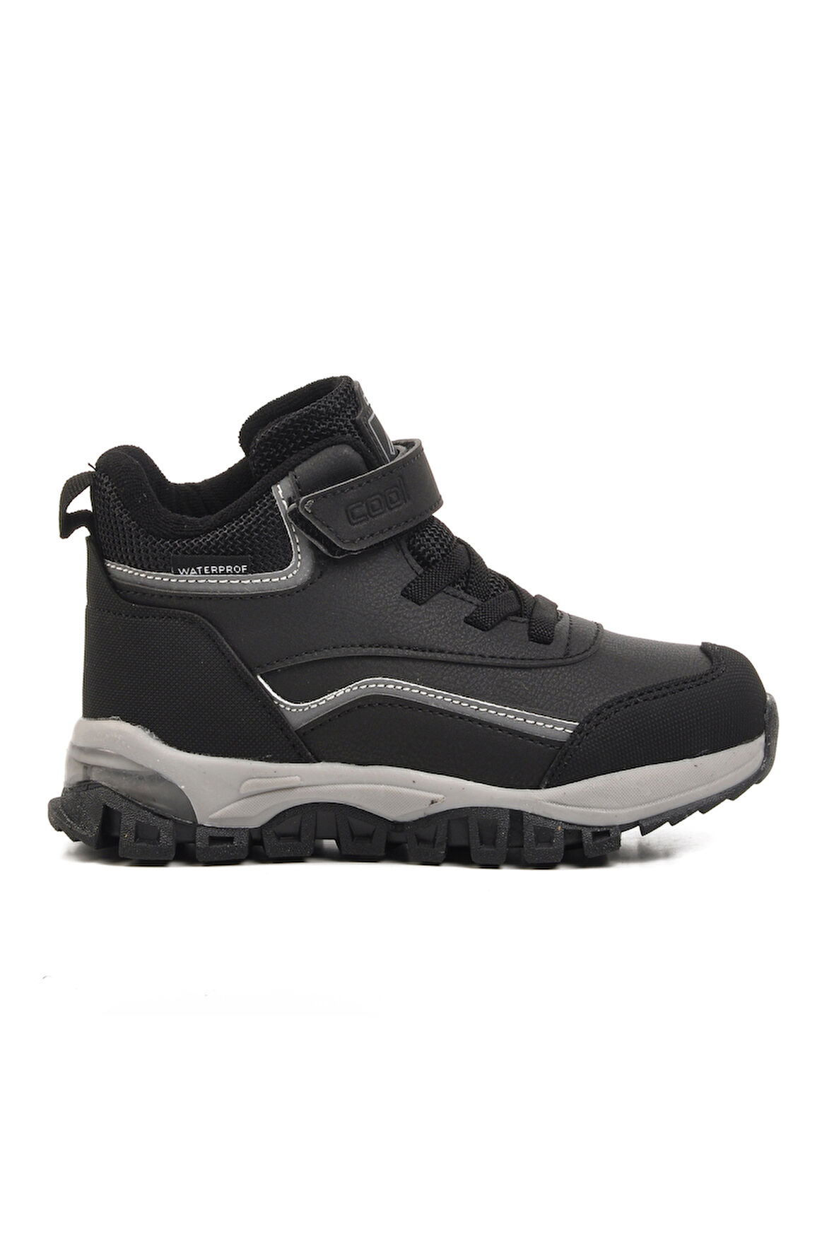 Aspor Siyah Cırtlı Unisex Çocuk Outdoor Bot