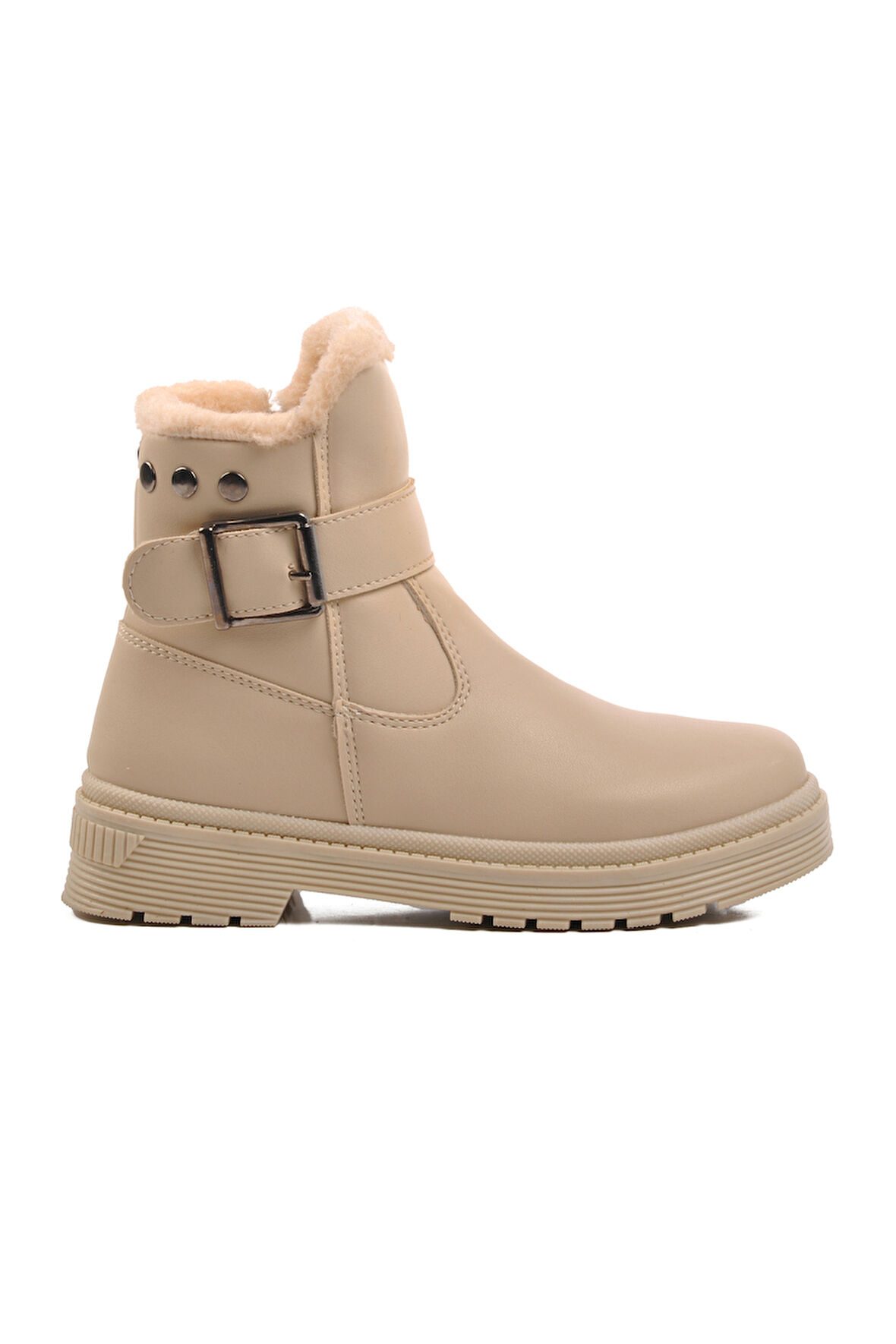 Aspor Bej Poliüretan Çocuk Bot