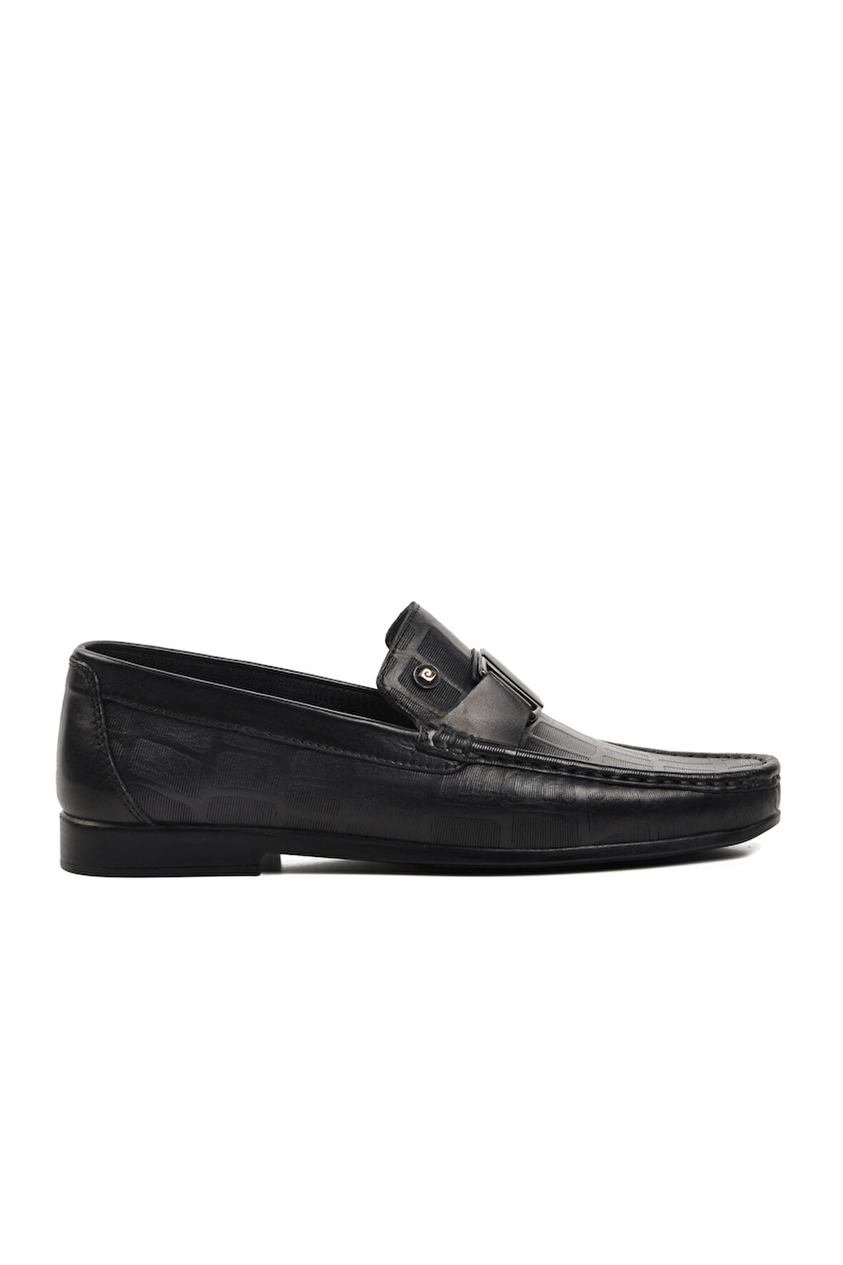 Pierre Cardin Siyah Hakiki Deri Erkek Loafer Ayakkabı