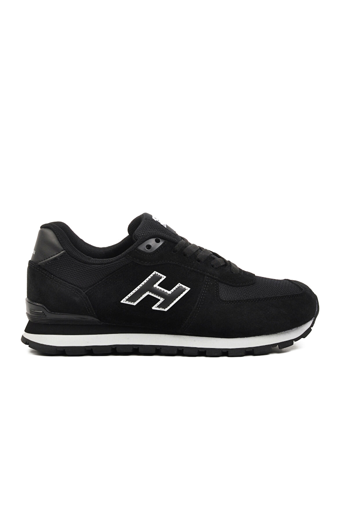 Hammer Jack Siyah Suni Deri Erkek Sneaker ( Büyük No )