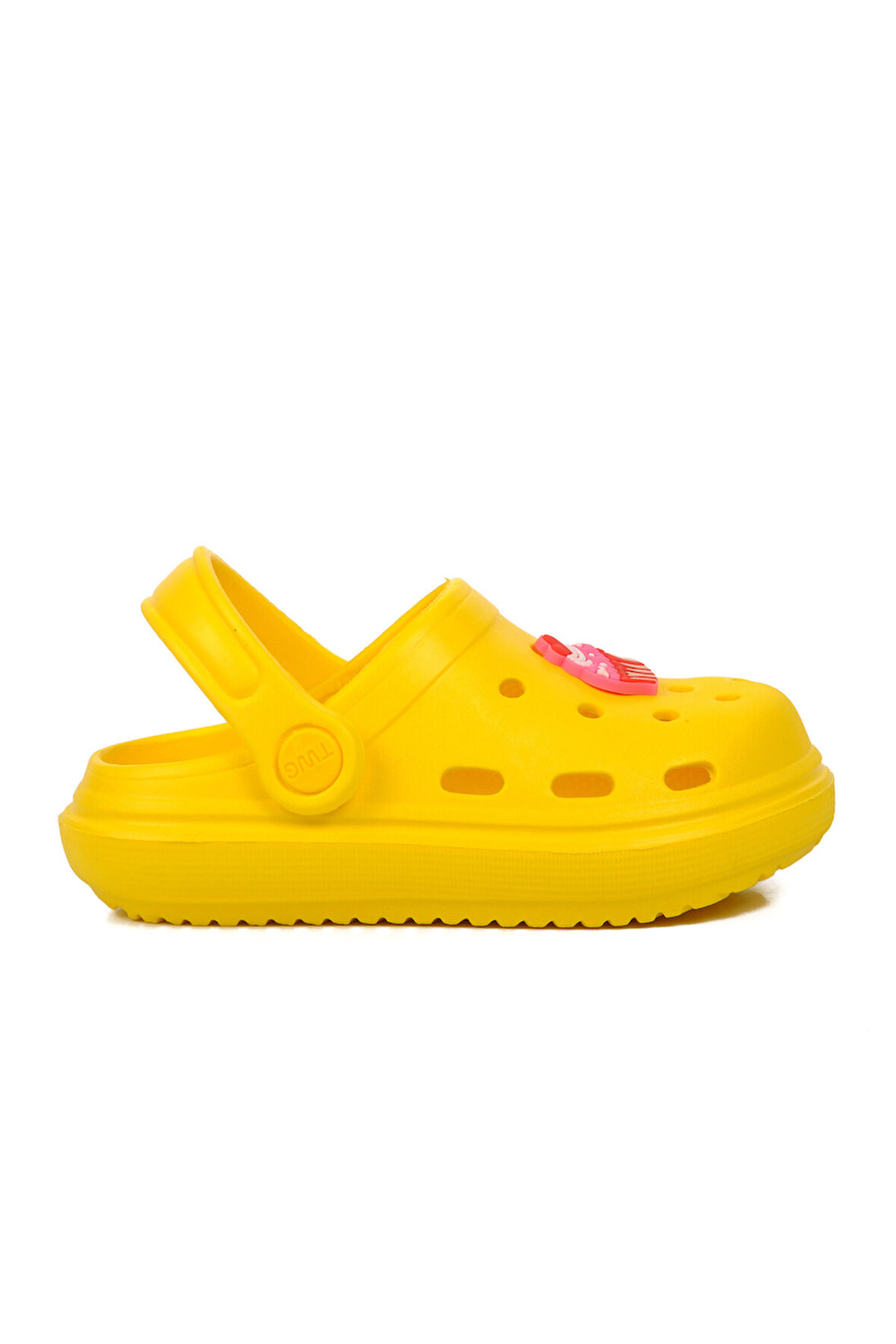 Aspor Sarı Unisex Sabo Çocuk Terlik