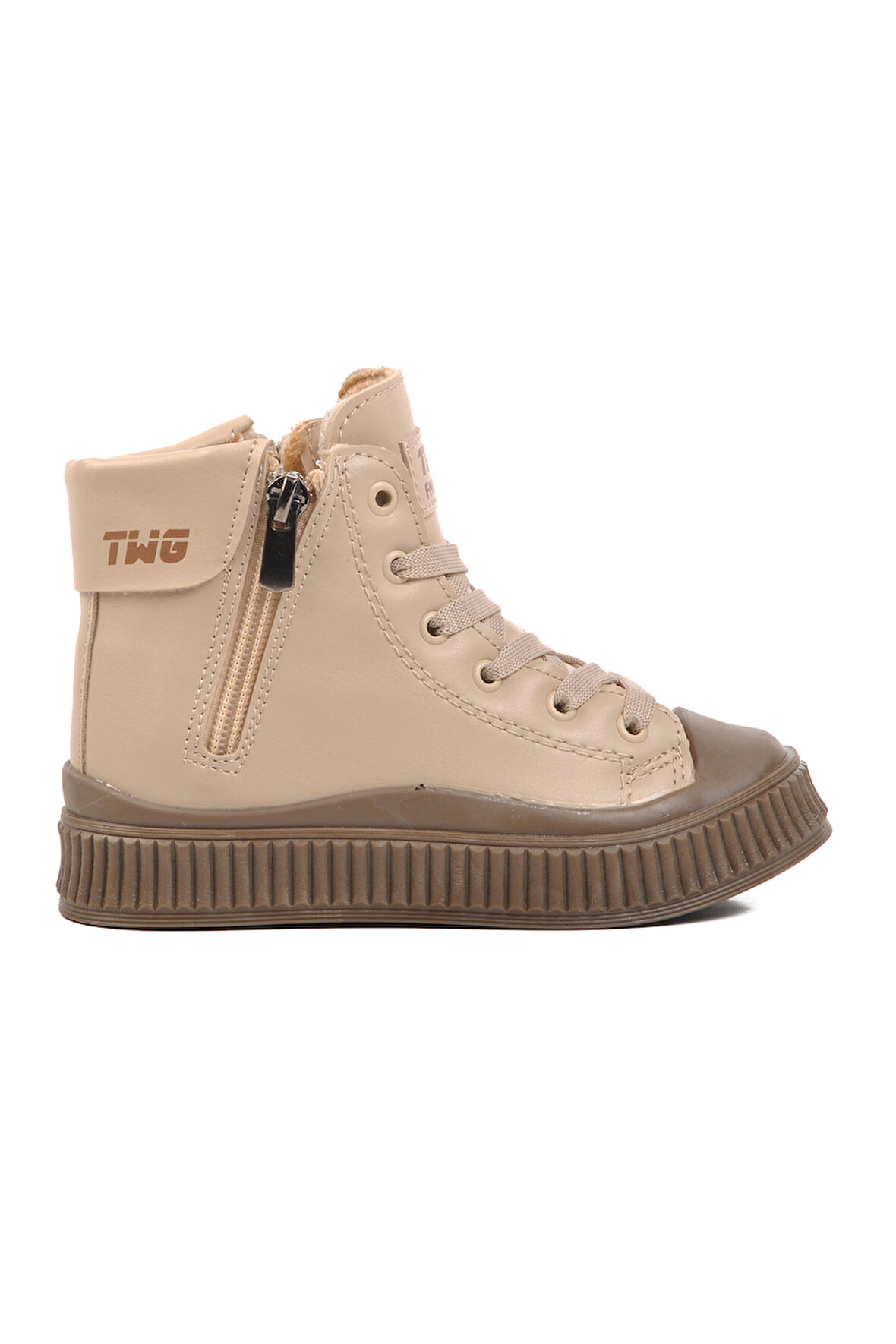 Walkway Bej Vizon İçi Polarlı Unisex Çocuk Bot