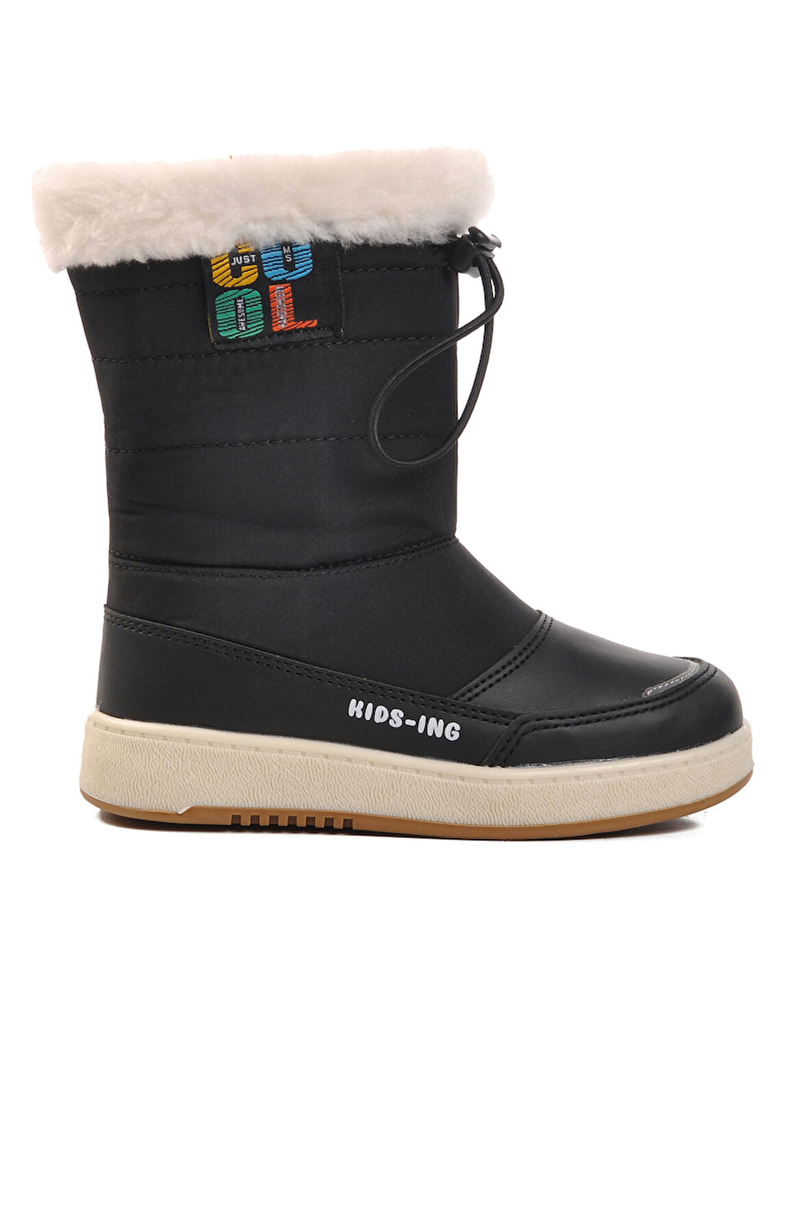 Aspor Siyah İçi Polarlı Kız Çocuk Bot