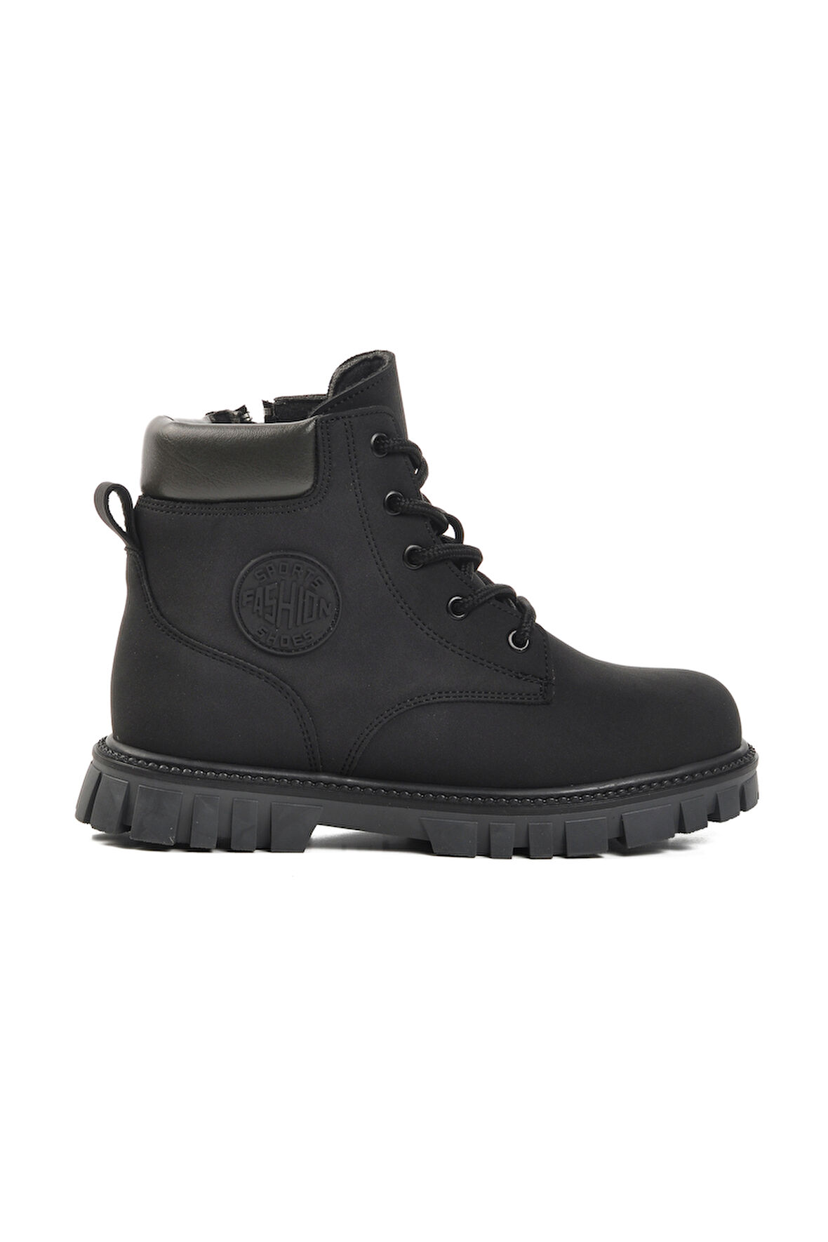 Pepino Siyah Fermuarlı Unisex Çocuk Bot