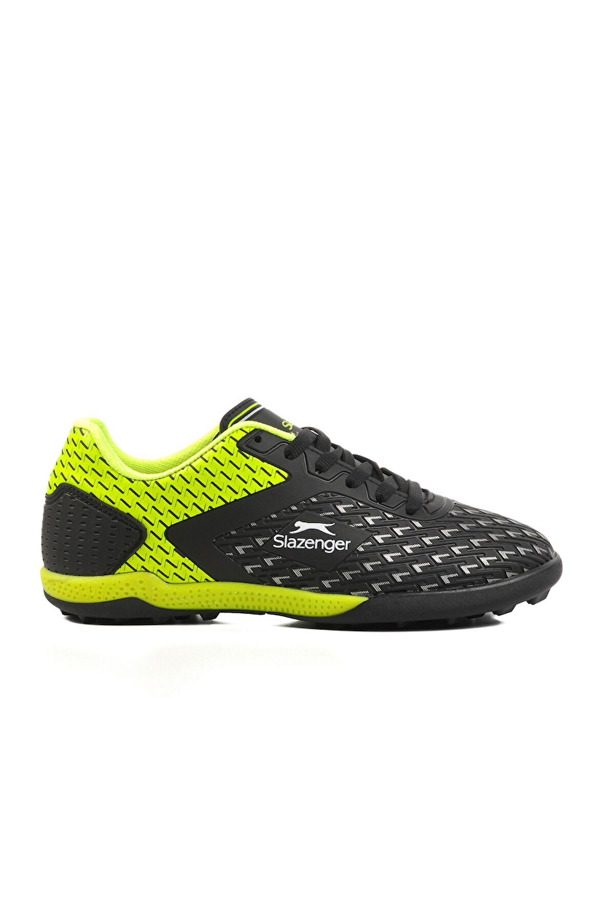 Slazenger Siyah Yeşil Çocuk Halı Saha Ayakkabısı