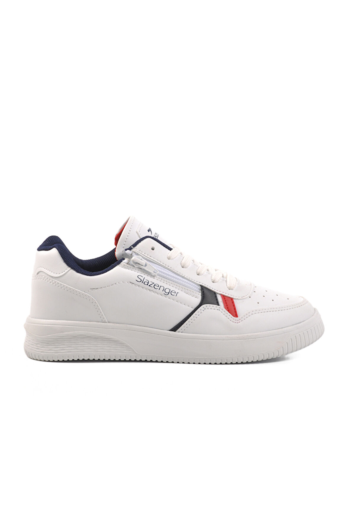 Slazenger Beyaz Lacivert Erkek Spor Ayakkabı
