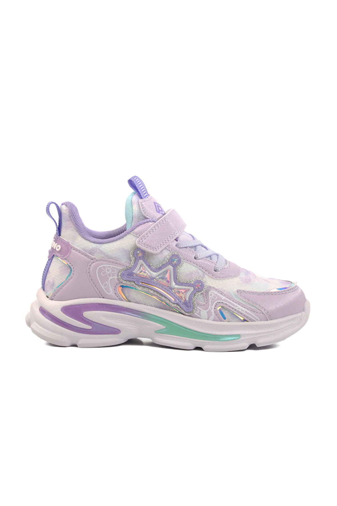 Pepino Lila Cırtlı Kız Çocuk Spor Ayakkabı
