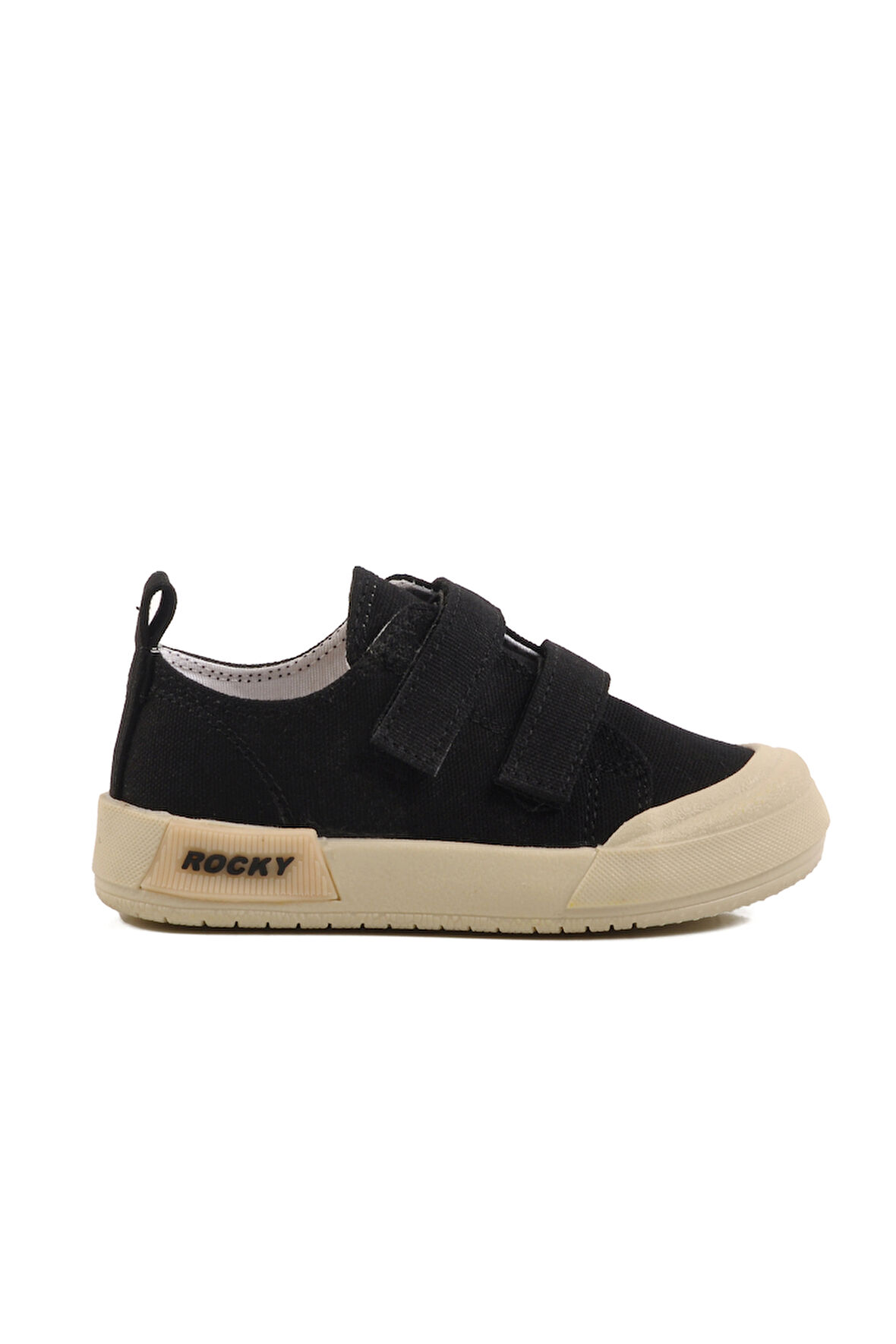 Aspor Siyah Cırtlı Unisex Çocuk Spor Ayakkabı