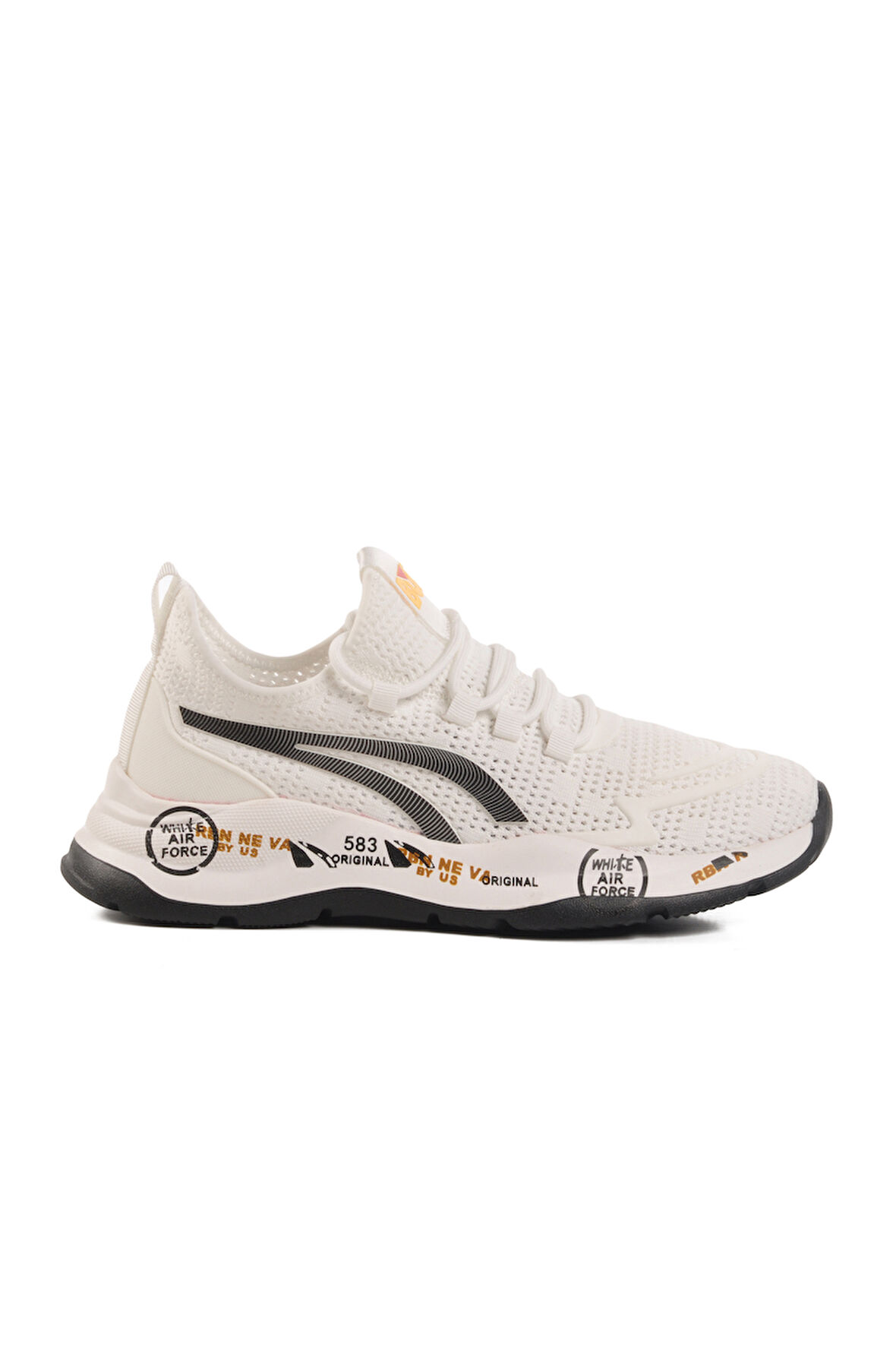 Bulldozer Beyaz Memory Foam Anorak Hafif Erkek Spor Ayakkabı