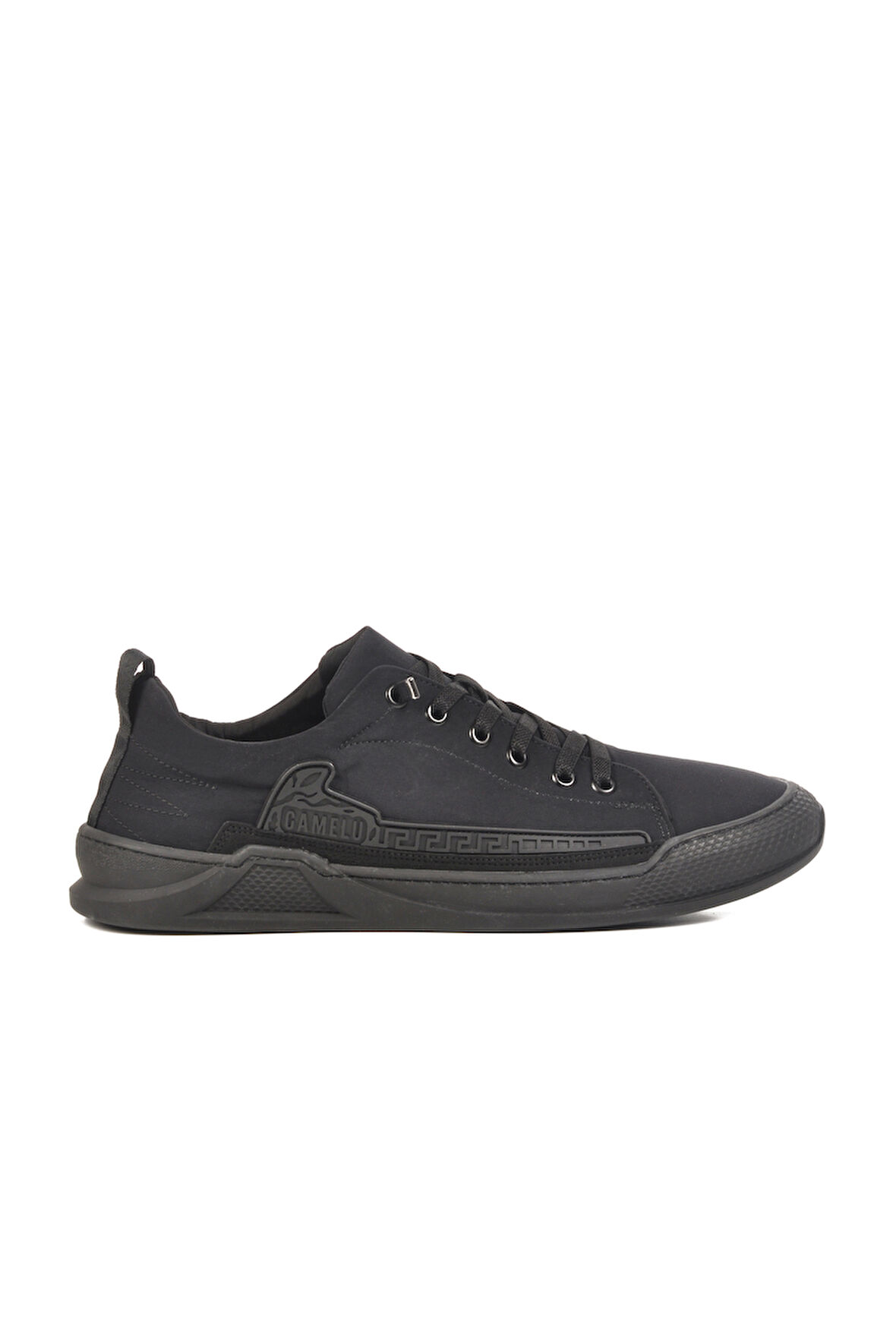 Gamelu Siyah Tekstil Erkek Sneaker