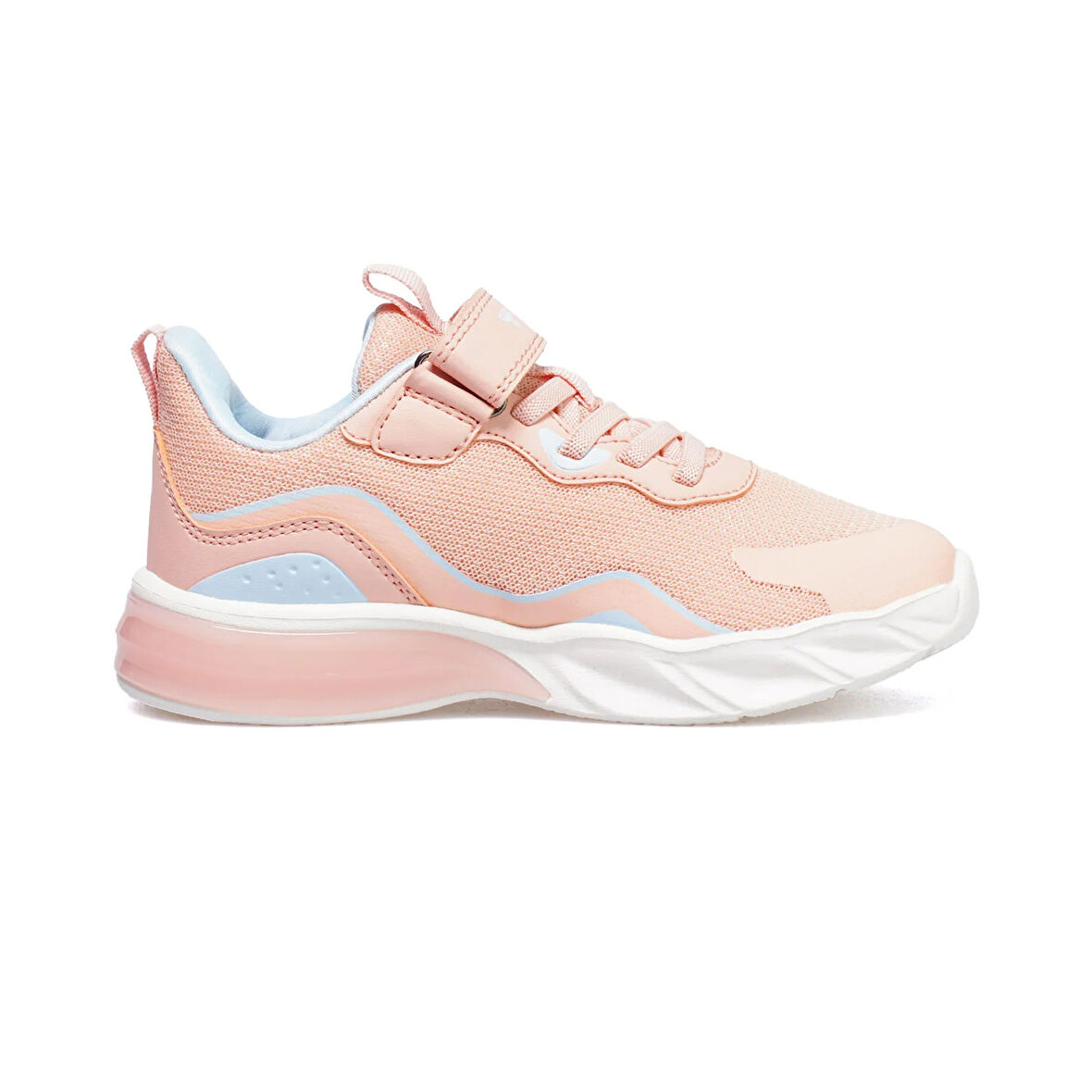 Hummel Pembe Cırtlı Fileli Işıklı Kız Çocuk Spor Ayakkabı