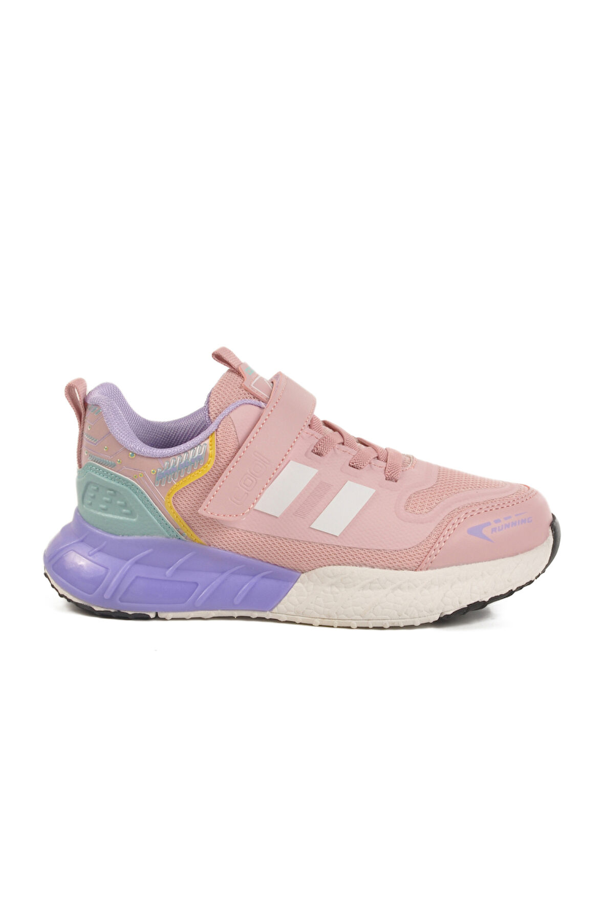 Aspor Pudra Cırtlı Kız Çocuk Spor Ayakkabı