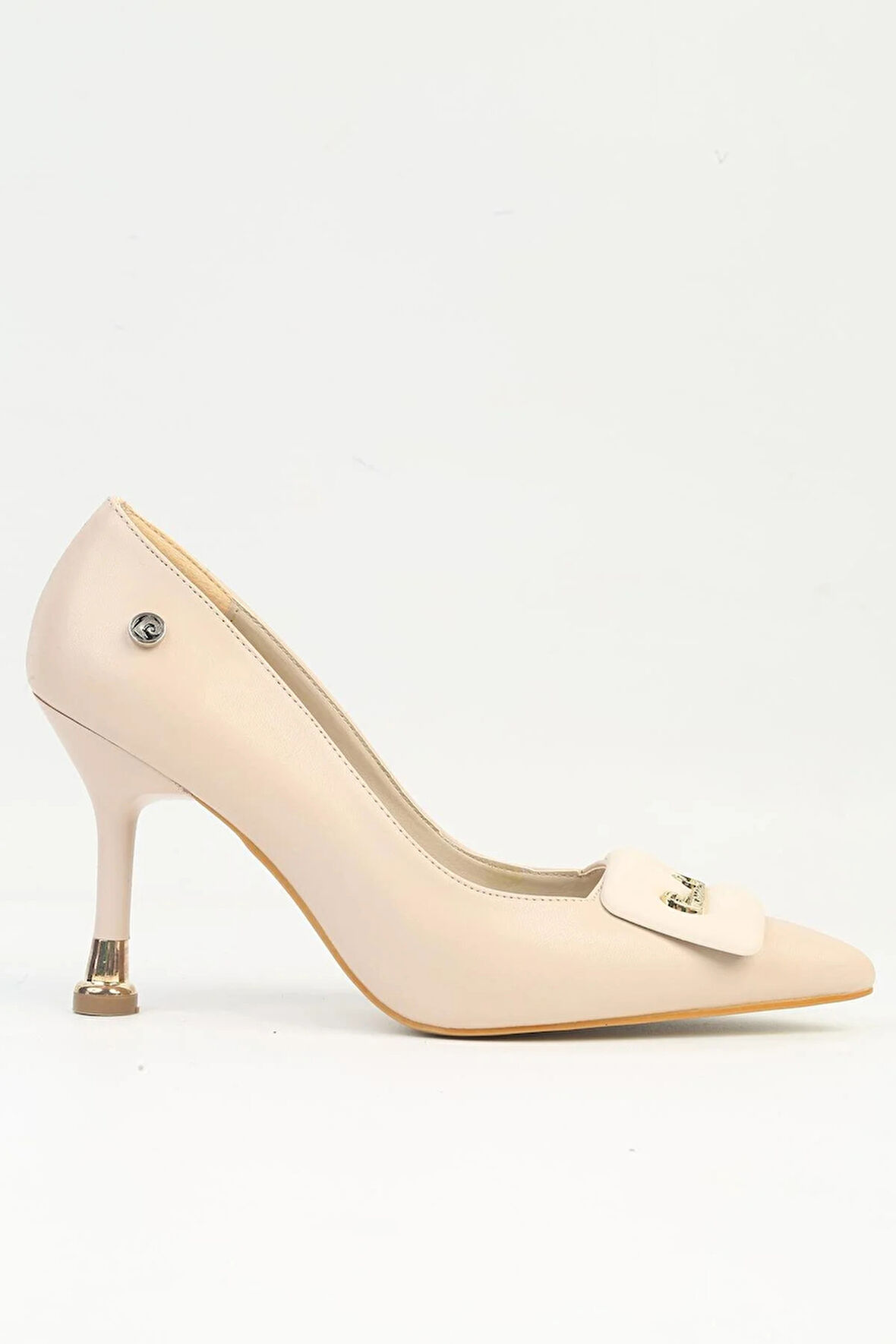 Pierre Cardin Bej Kadın Topuklu Ayakkabı