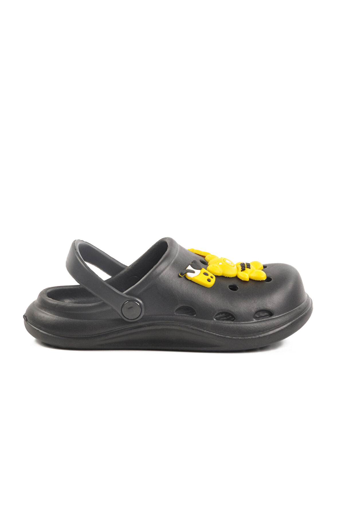 Aspor Siyah Kız Çocuk Sabo Terlik